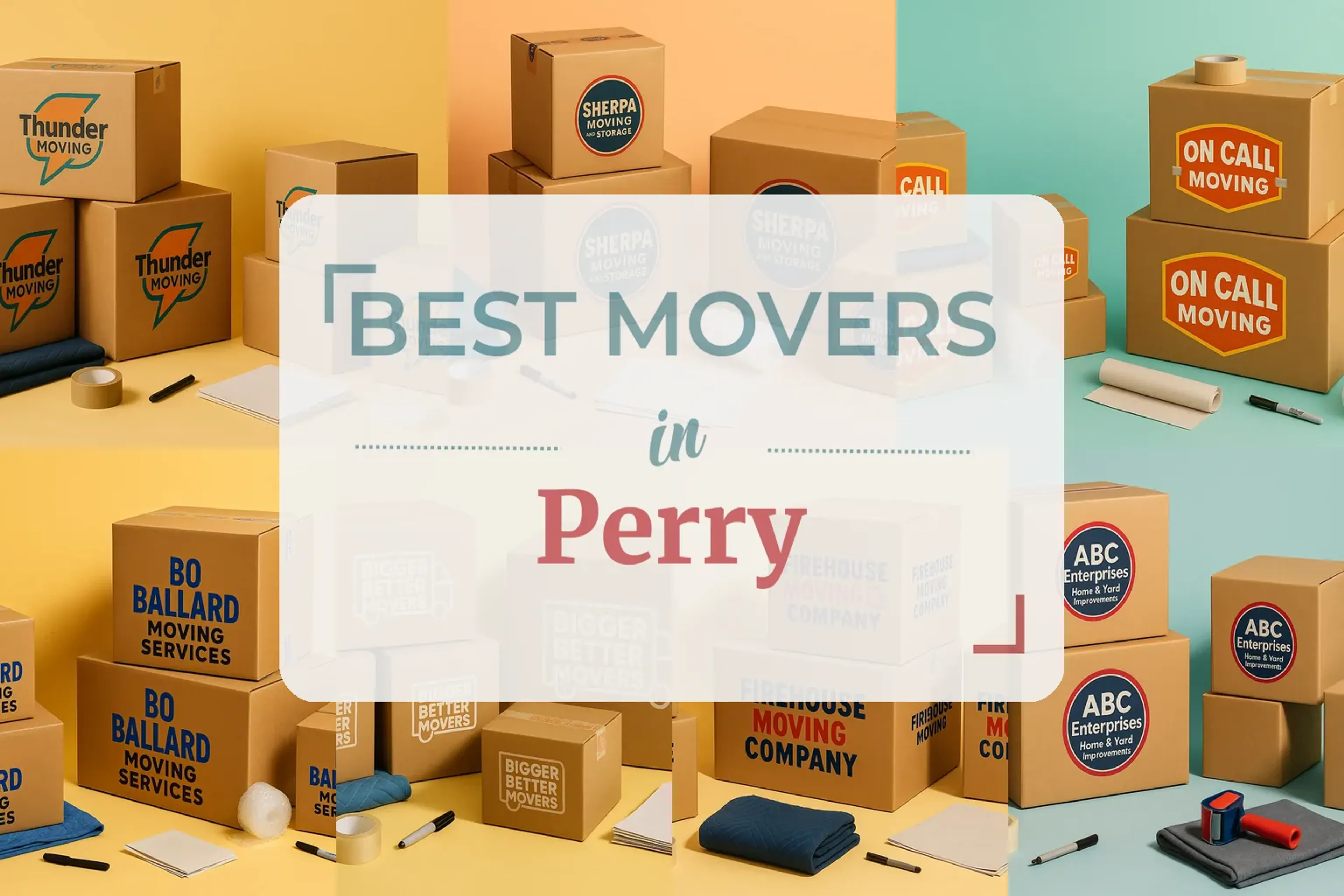 Side-by-side comparison of Perry moving companies