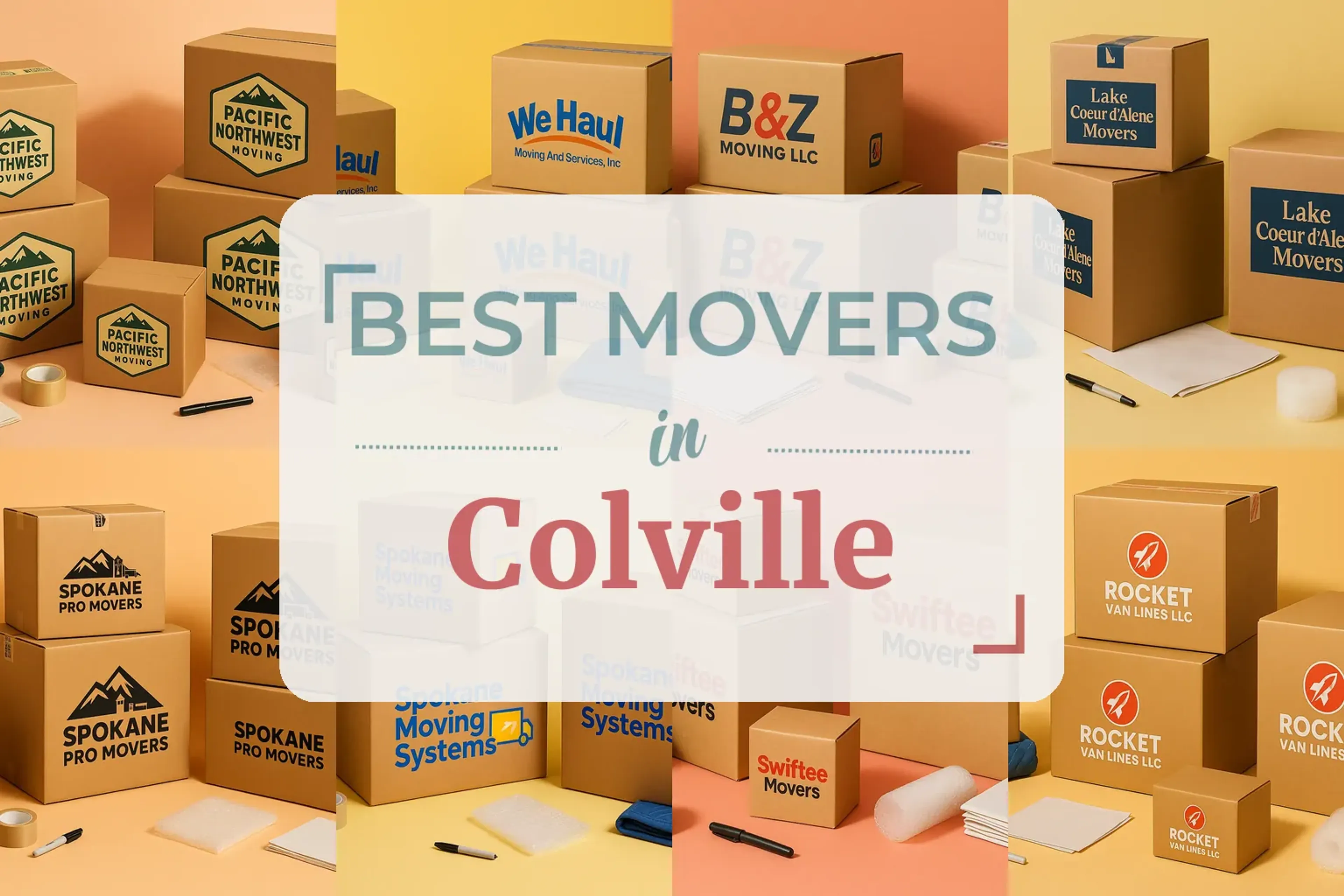 Side-by-side comparison of Colville moving companies