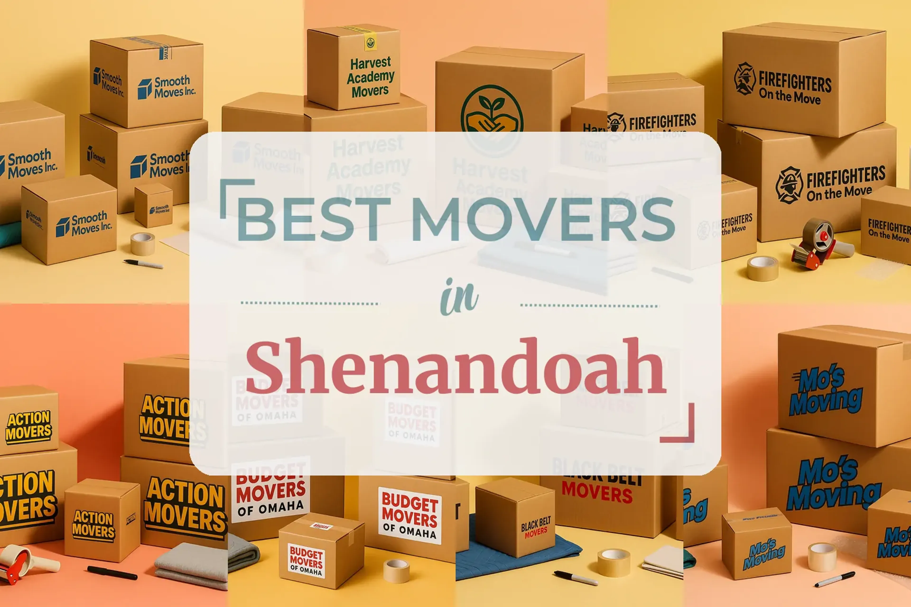 Side-by-side comparison of Shenandoah moving companies
