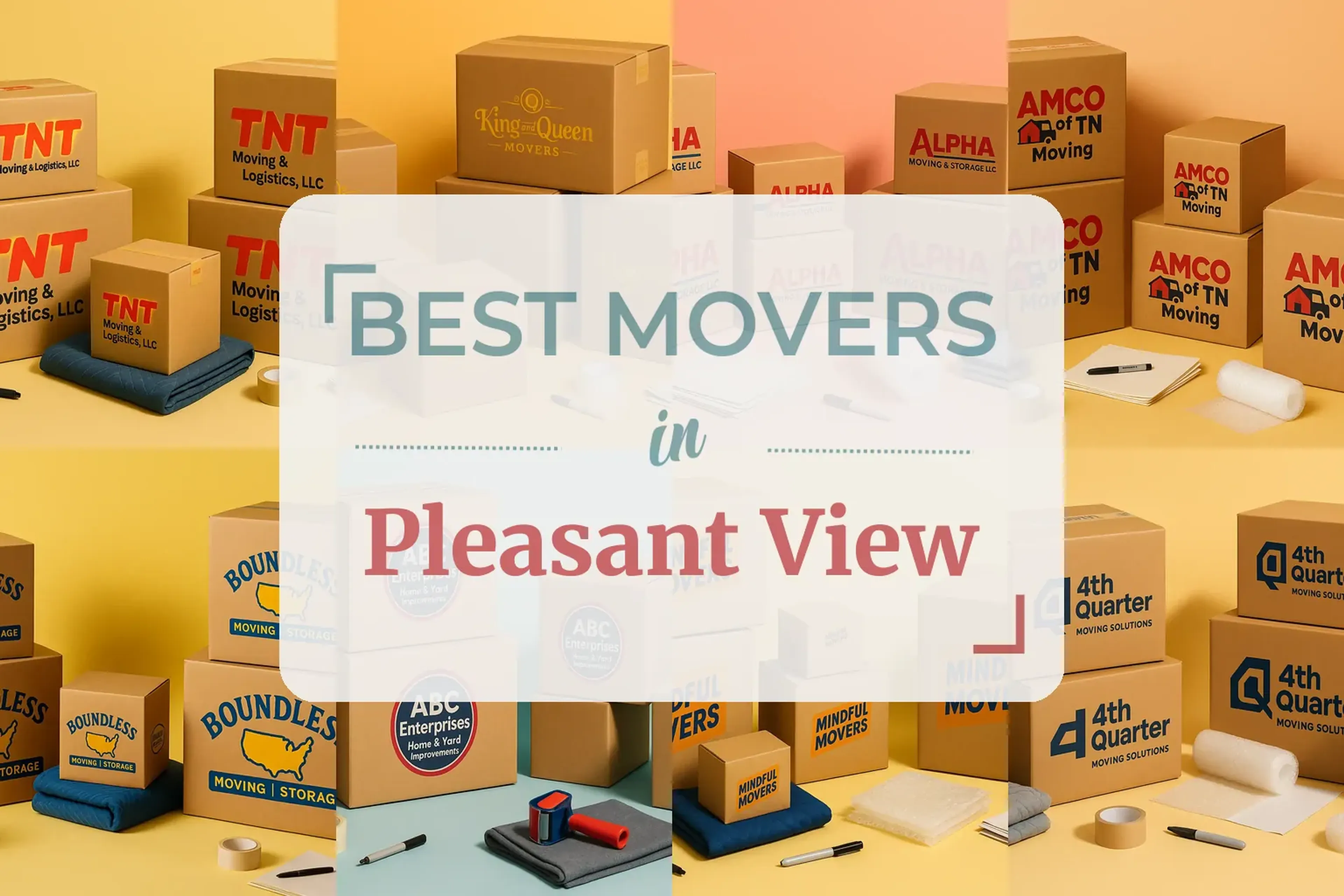 Side-by-side comparison of Pleasant View moving companies