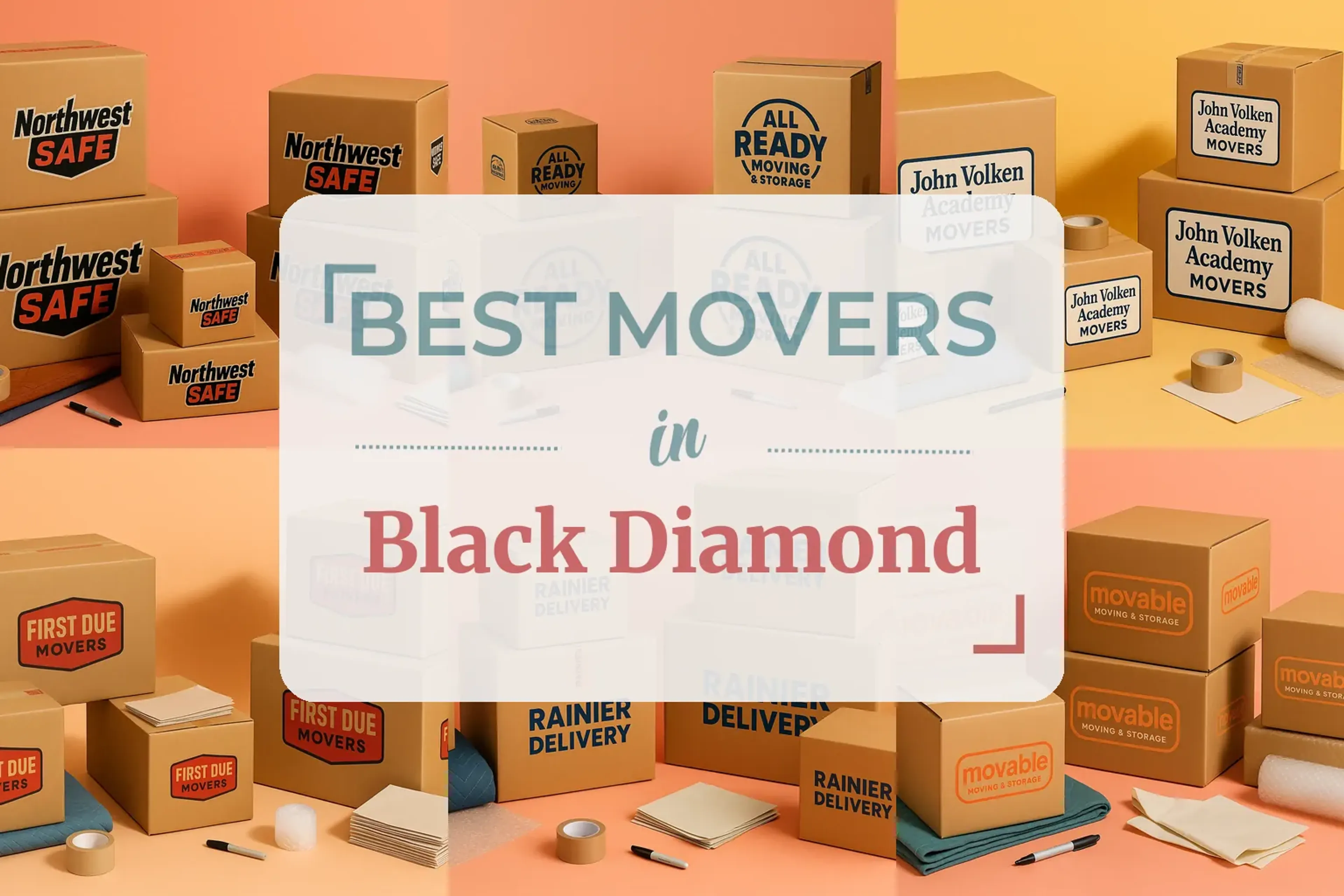 Side-by-side comparison of Black Diamond moving companies