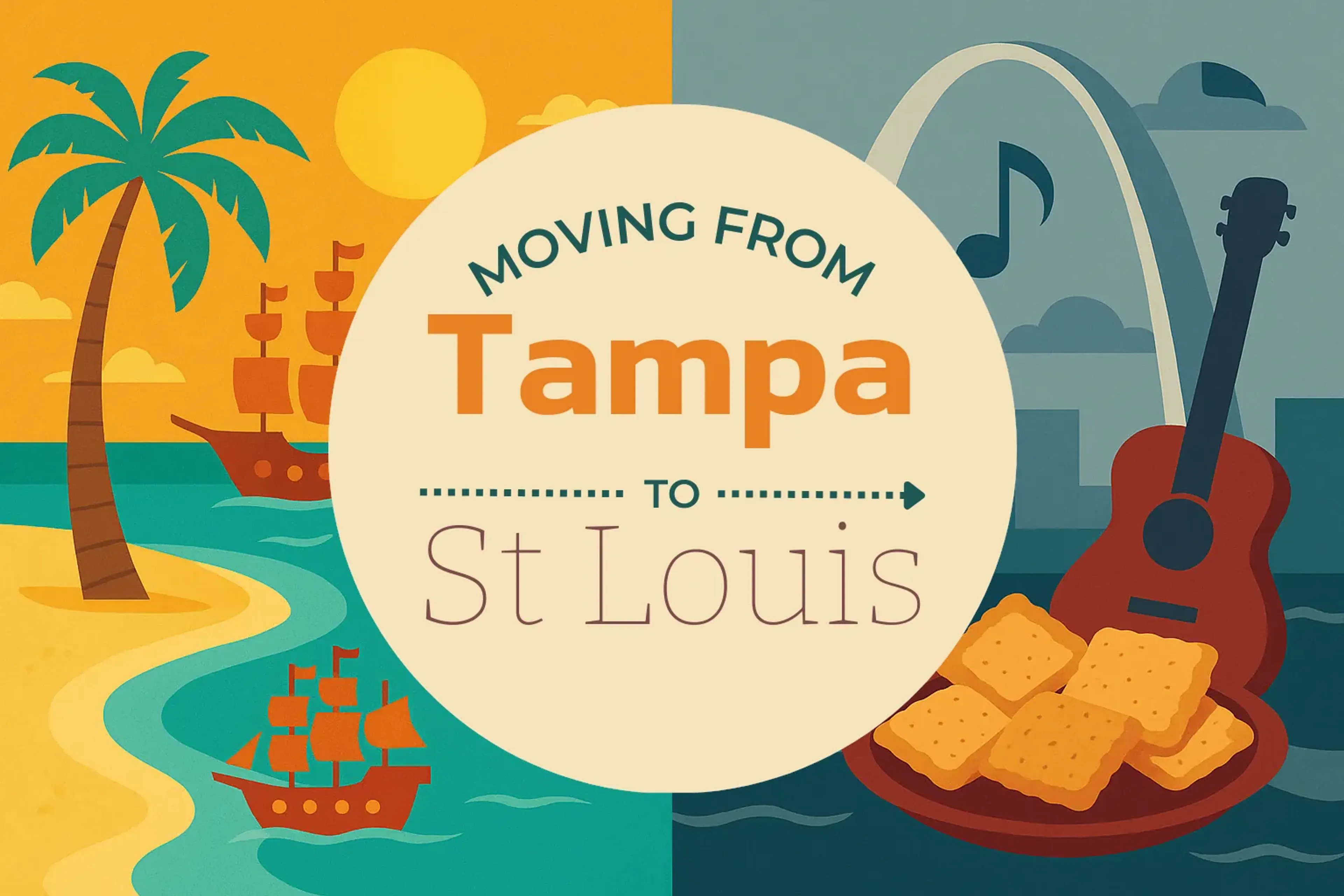 Side-by-side comparison of Tampa to St. Louis moving companies