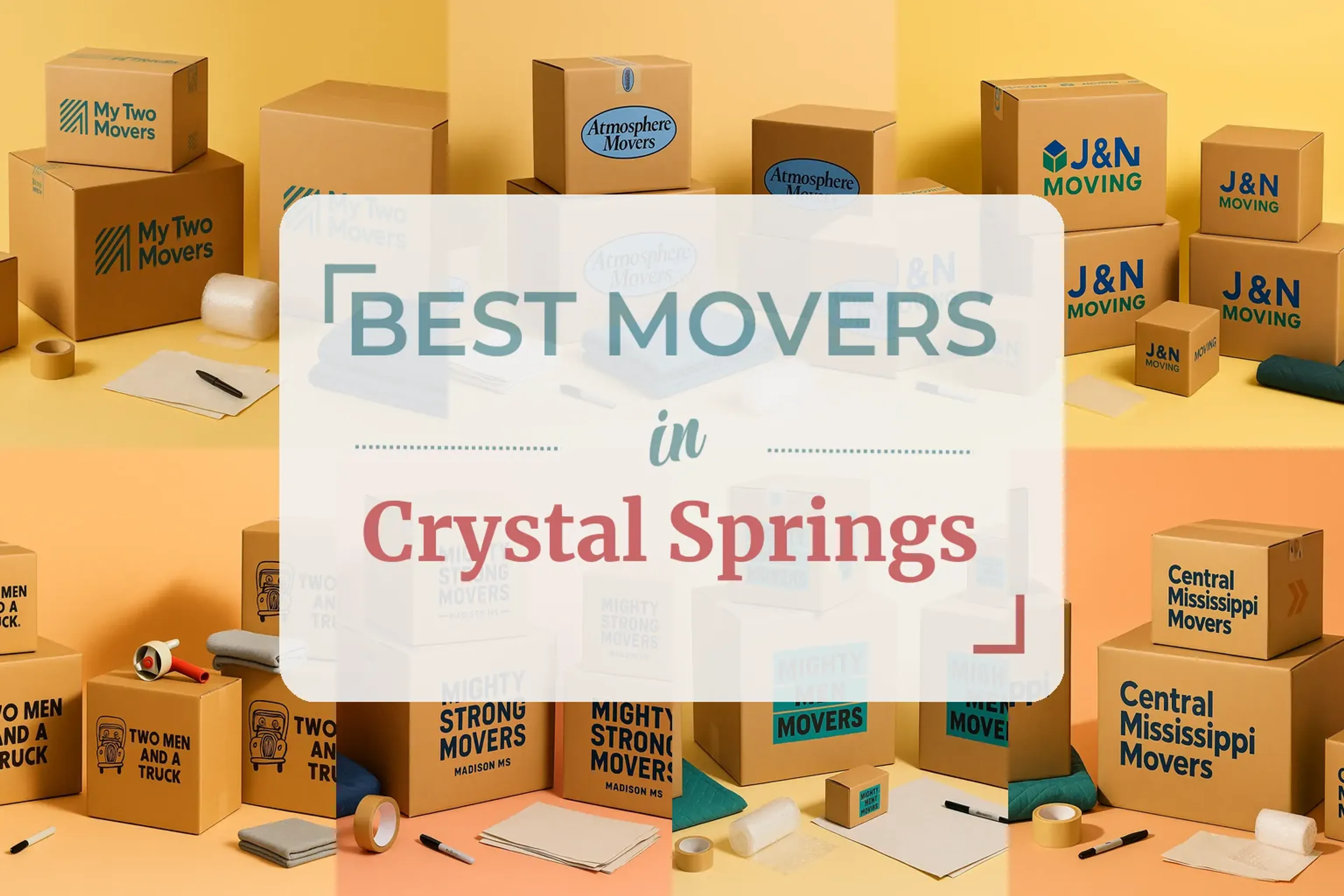 Side-by-side comparison of Crystal Springs moving companies