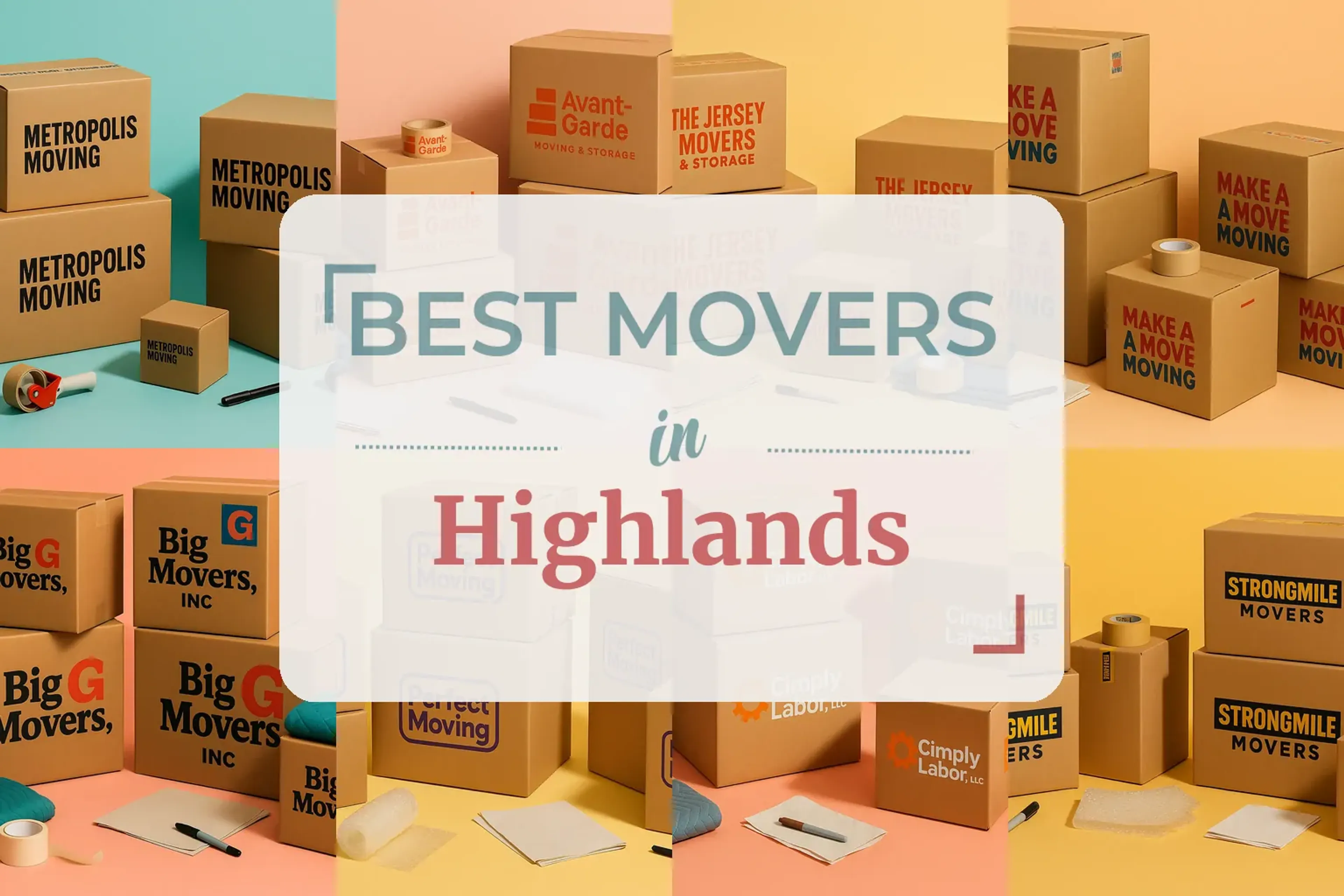 Side-by-side comparison of Highlands moving companies