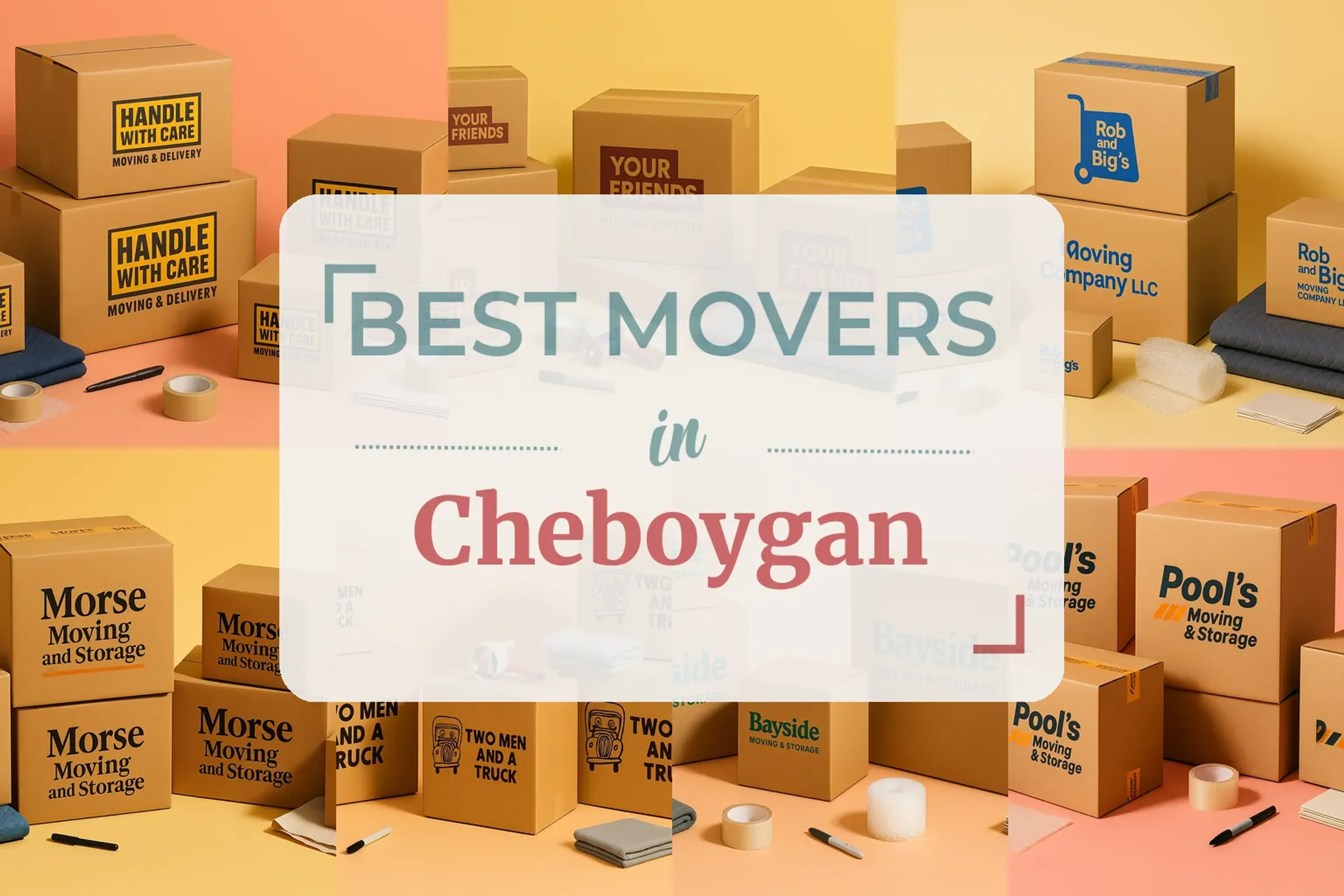 Side-by-side comparison of Cheboygan moving companies