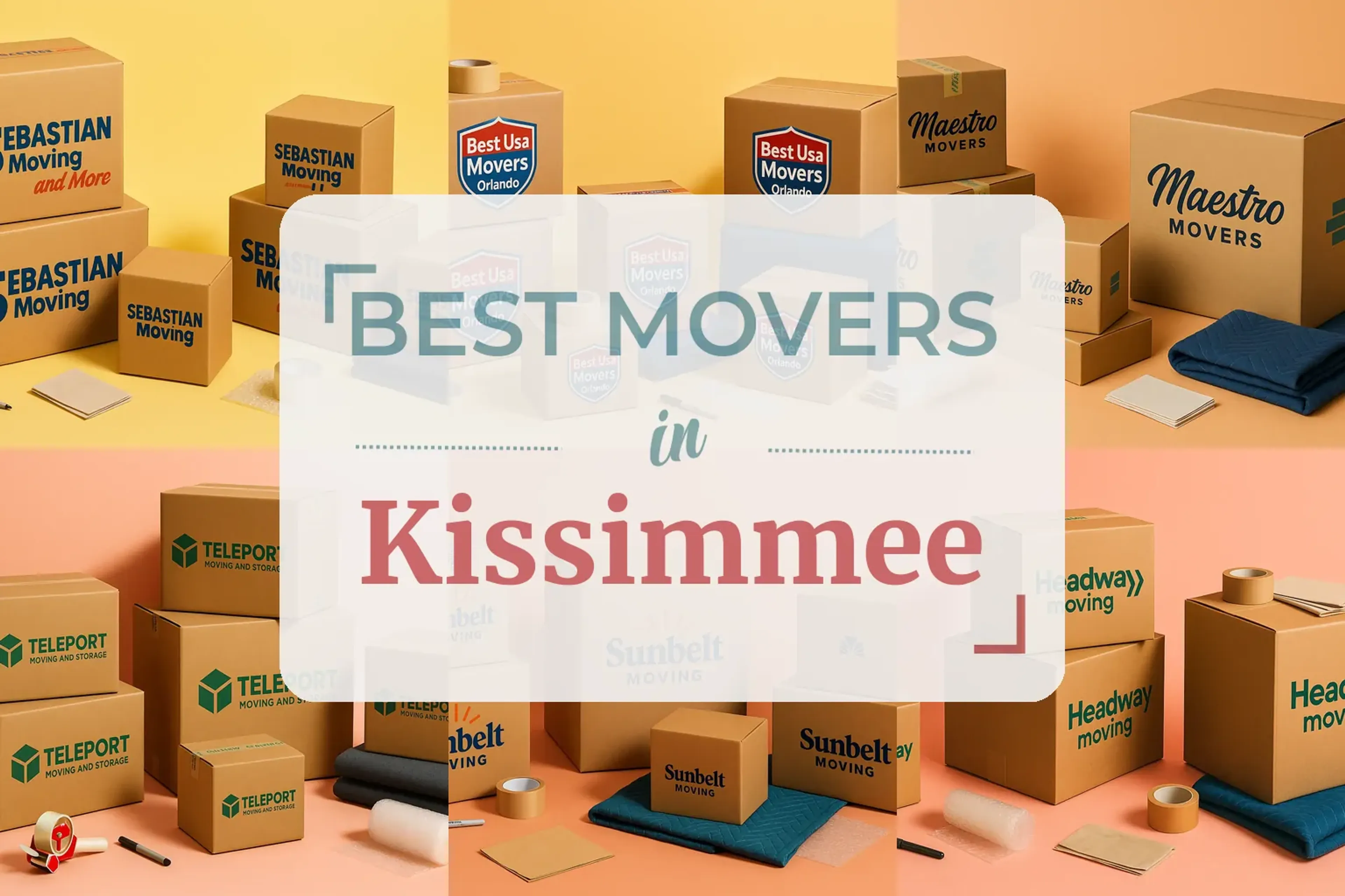 Side-by-side comparison of Kissimmee moving companies