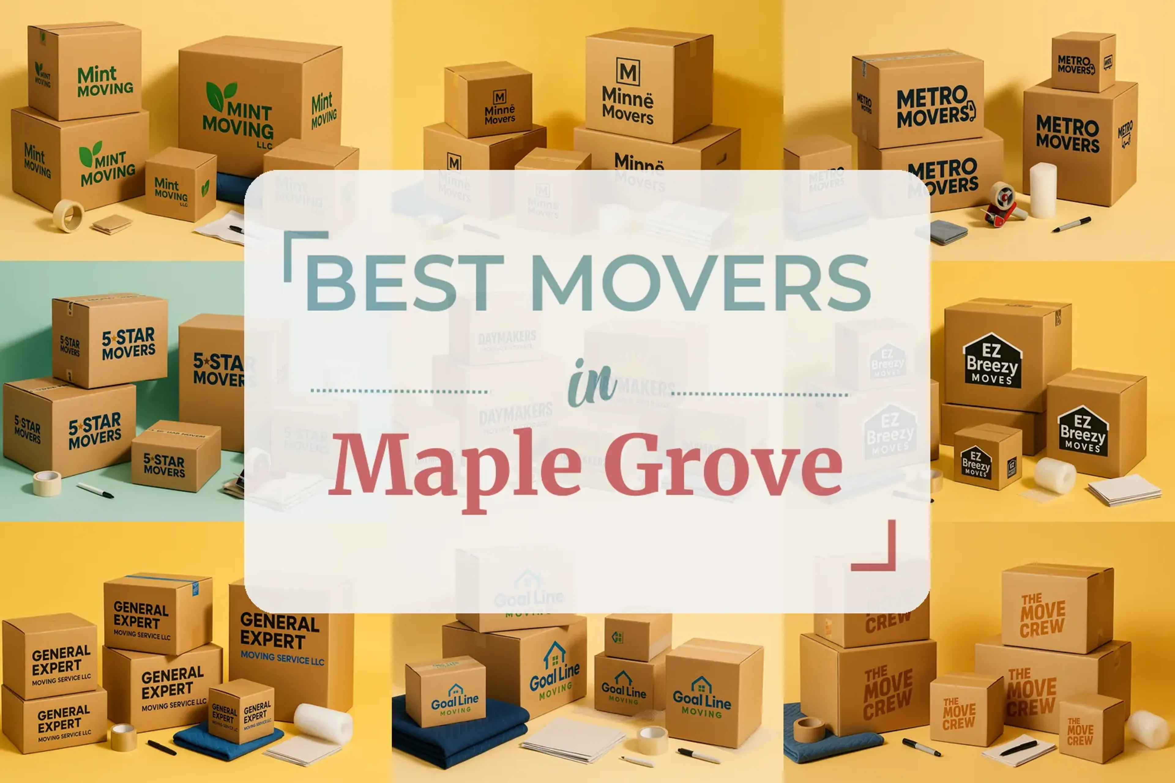 Side-by-side comparison of Maple Grove moving companies
