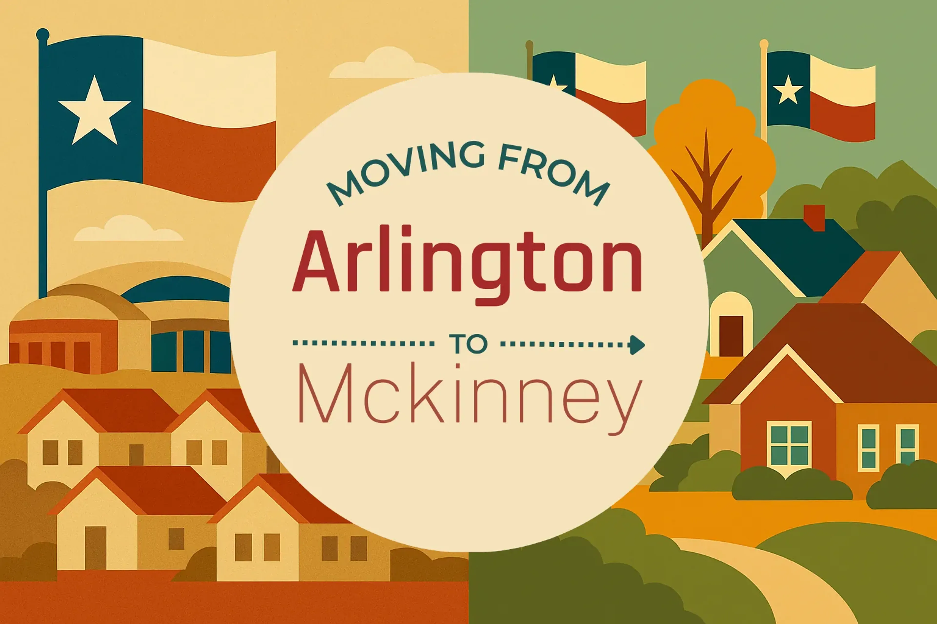 Side-by-side comparison of Arlington to Mckinney moving companies