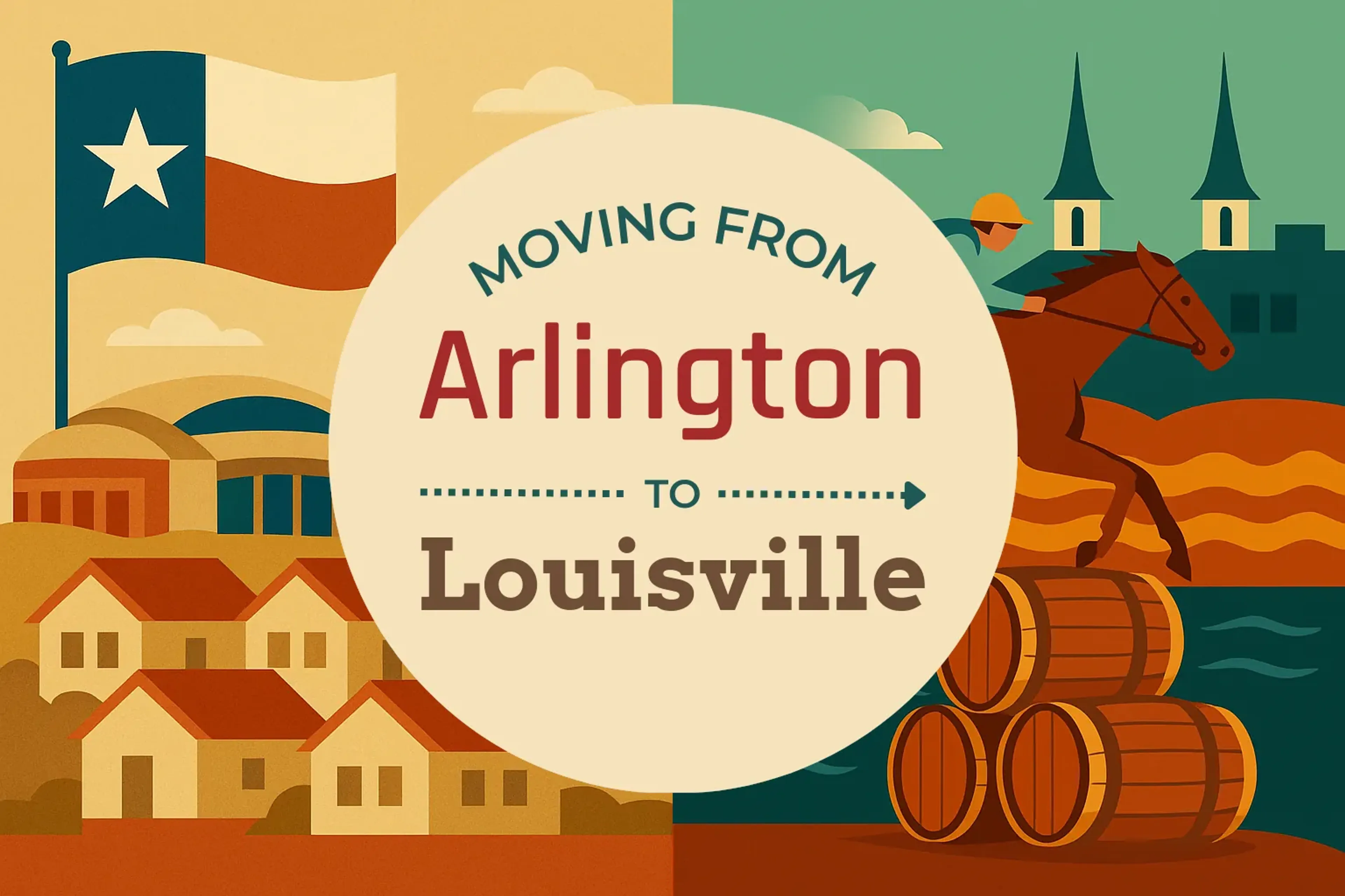 Side-by-side comparison of Arlington to Louisville moving companies