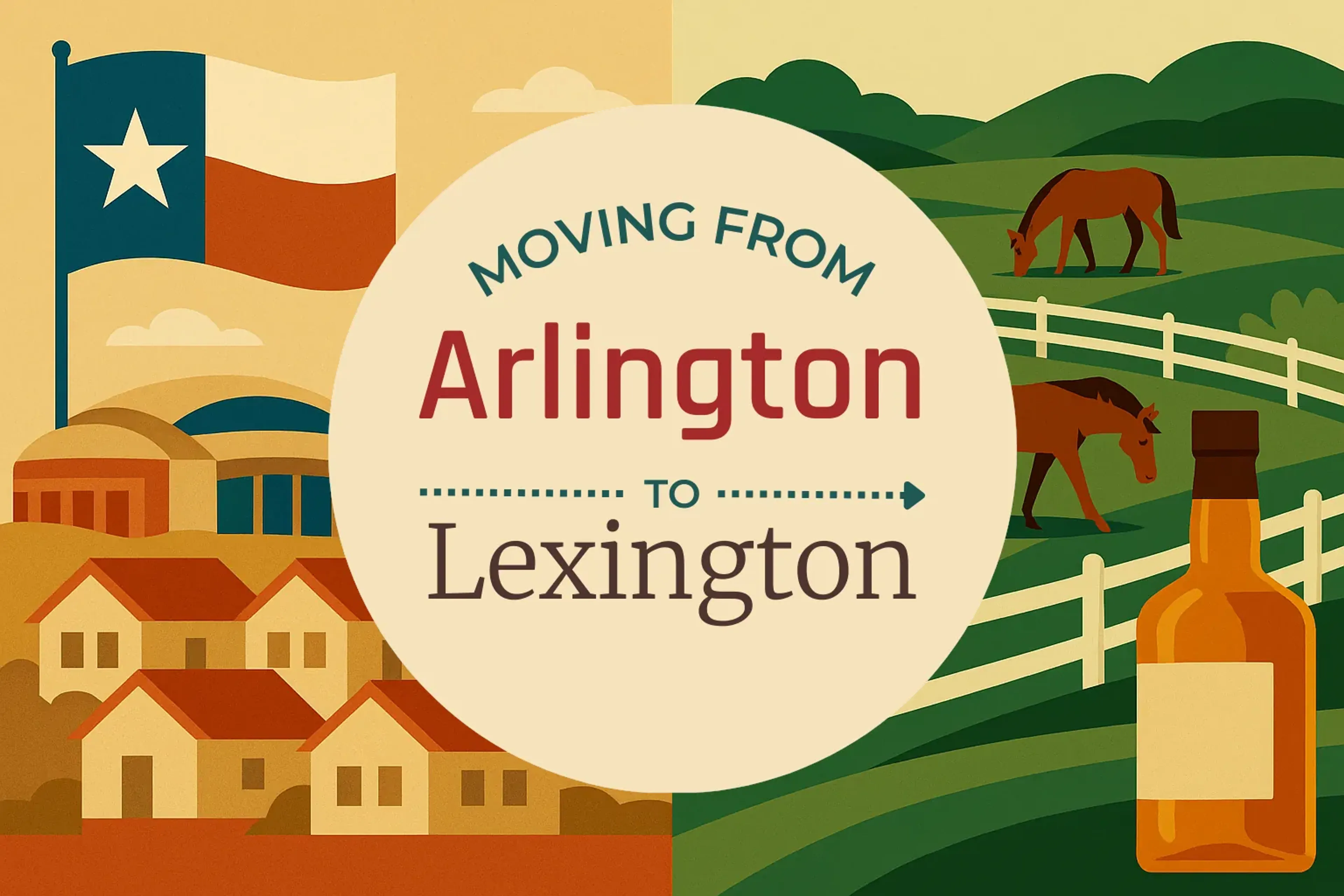 Side-by-side comparison of Arlington to Lexington moving companies