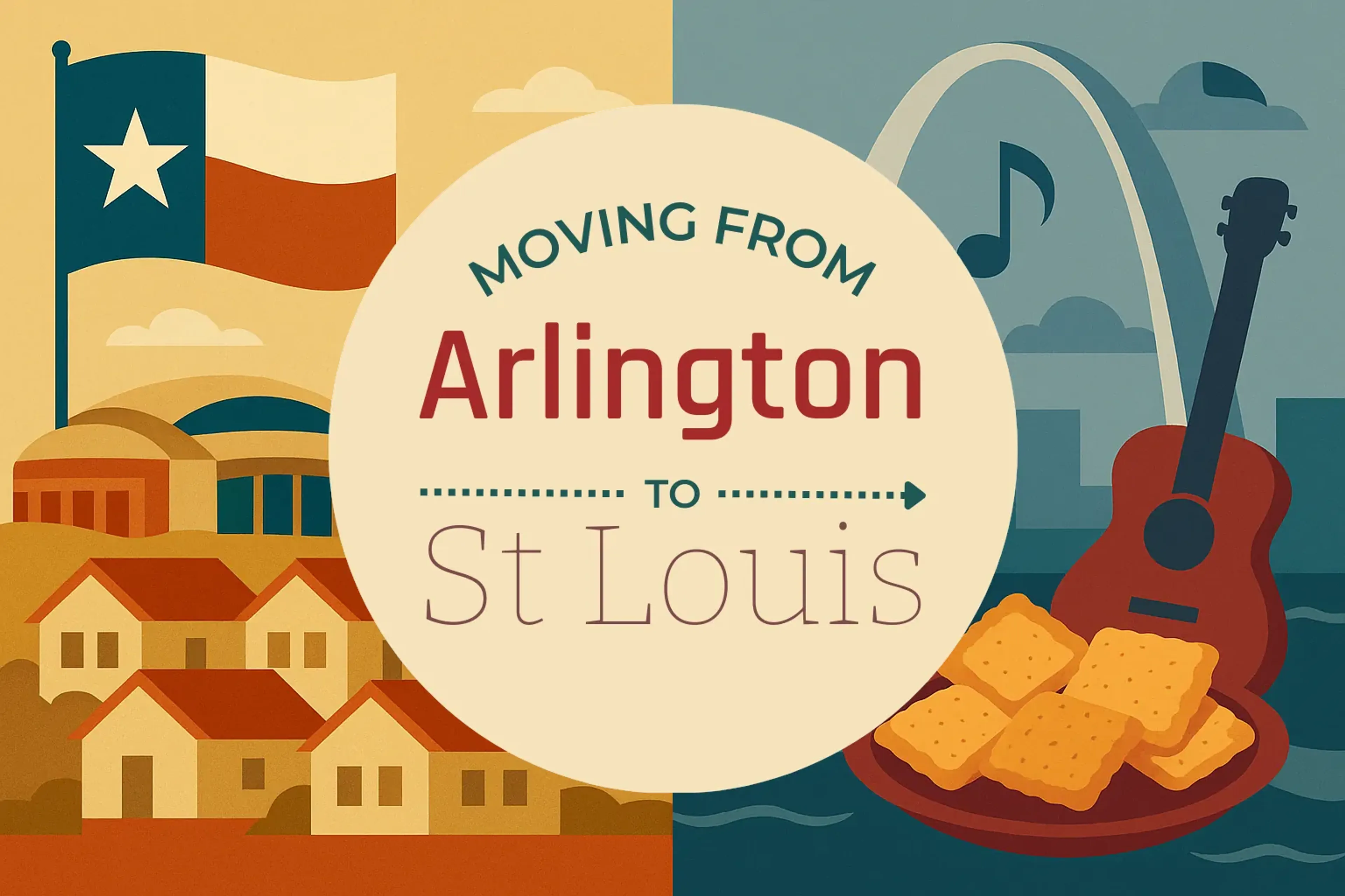 Side-by-side comparison of Arlington to St. Louis moving companies