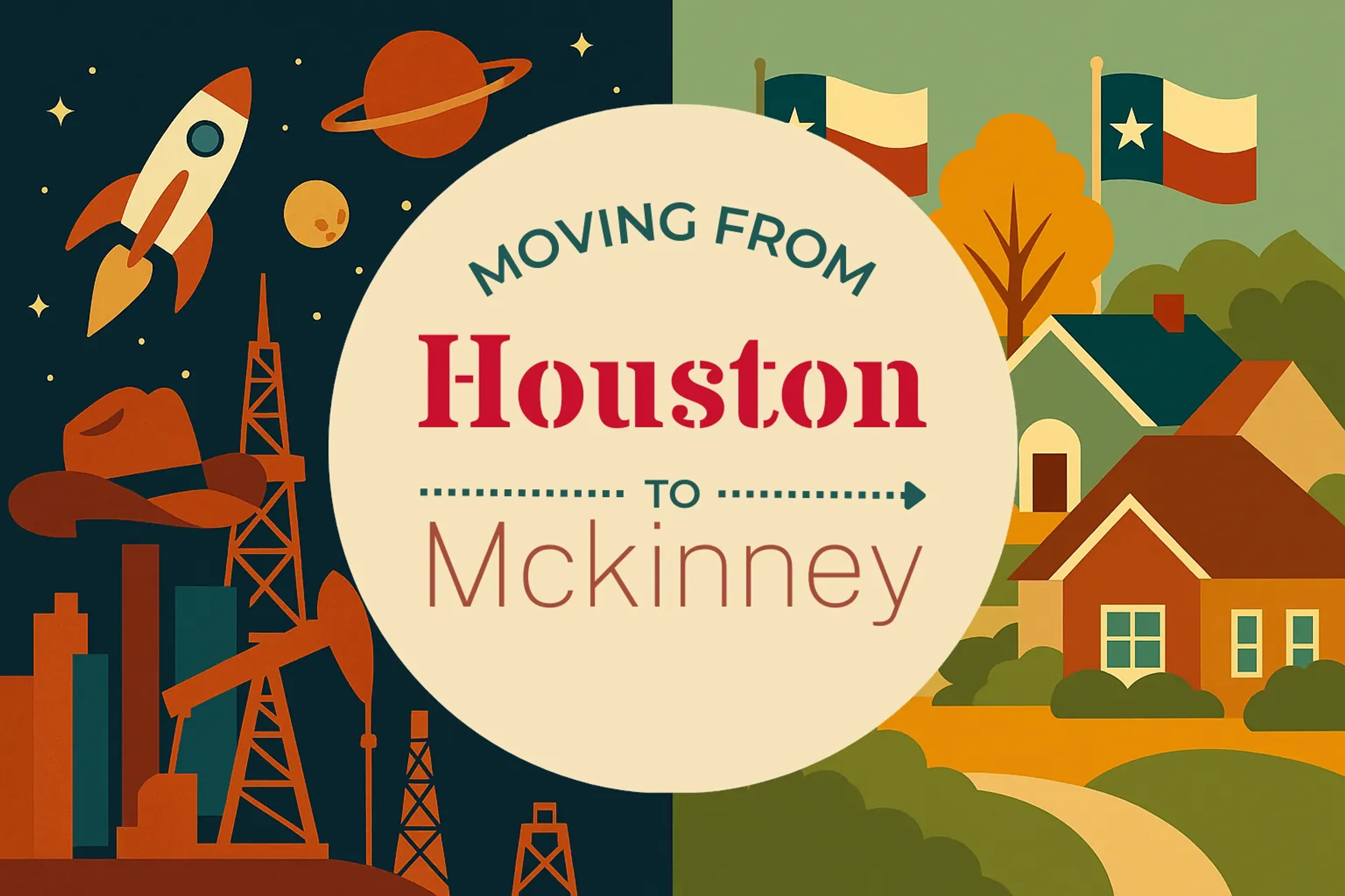 Side-by-side comparison of Houston to Mckinney moving companies