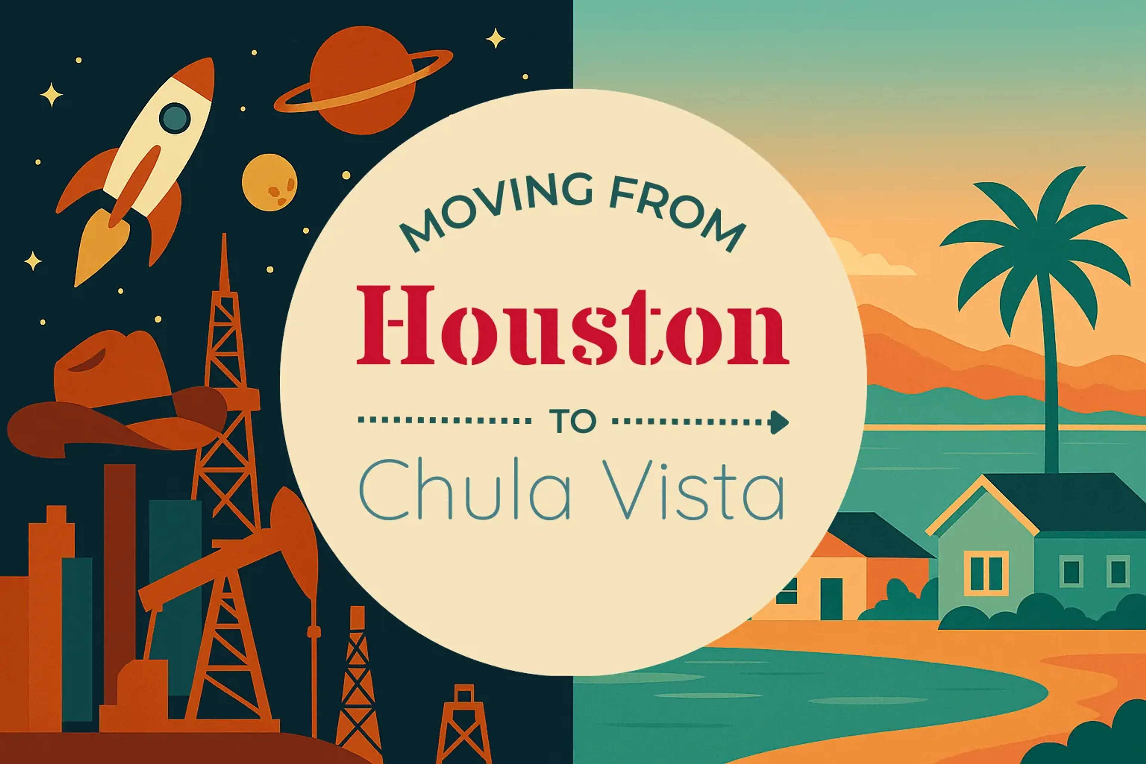 Side-by-side comparison of Houston to Chula Vista moving companies