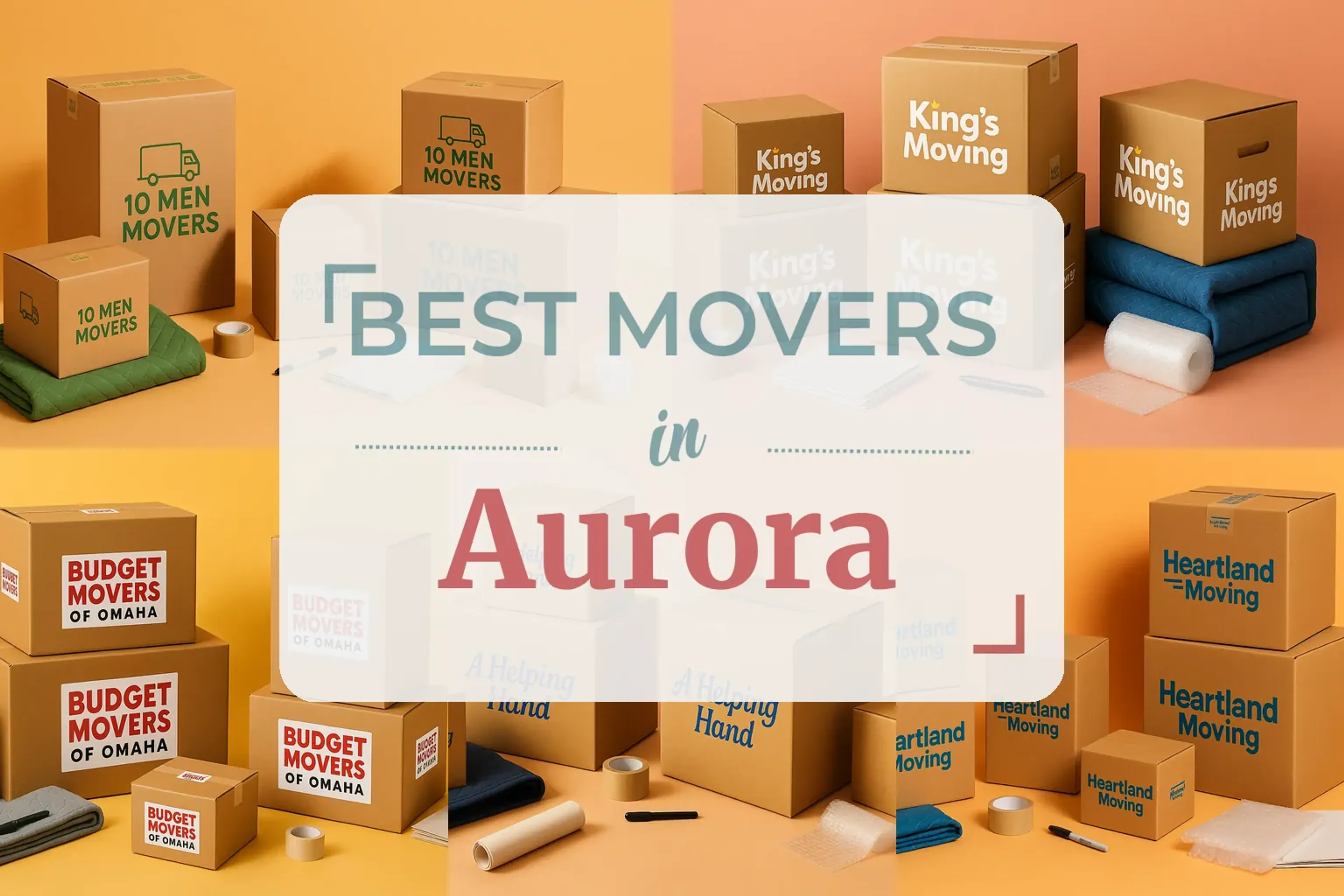 Side-by-side comparison of Aurora moving companies