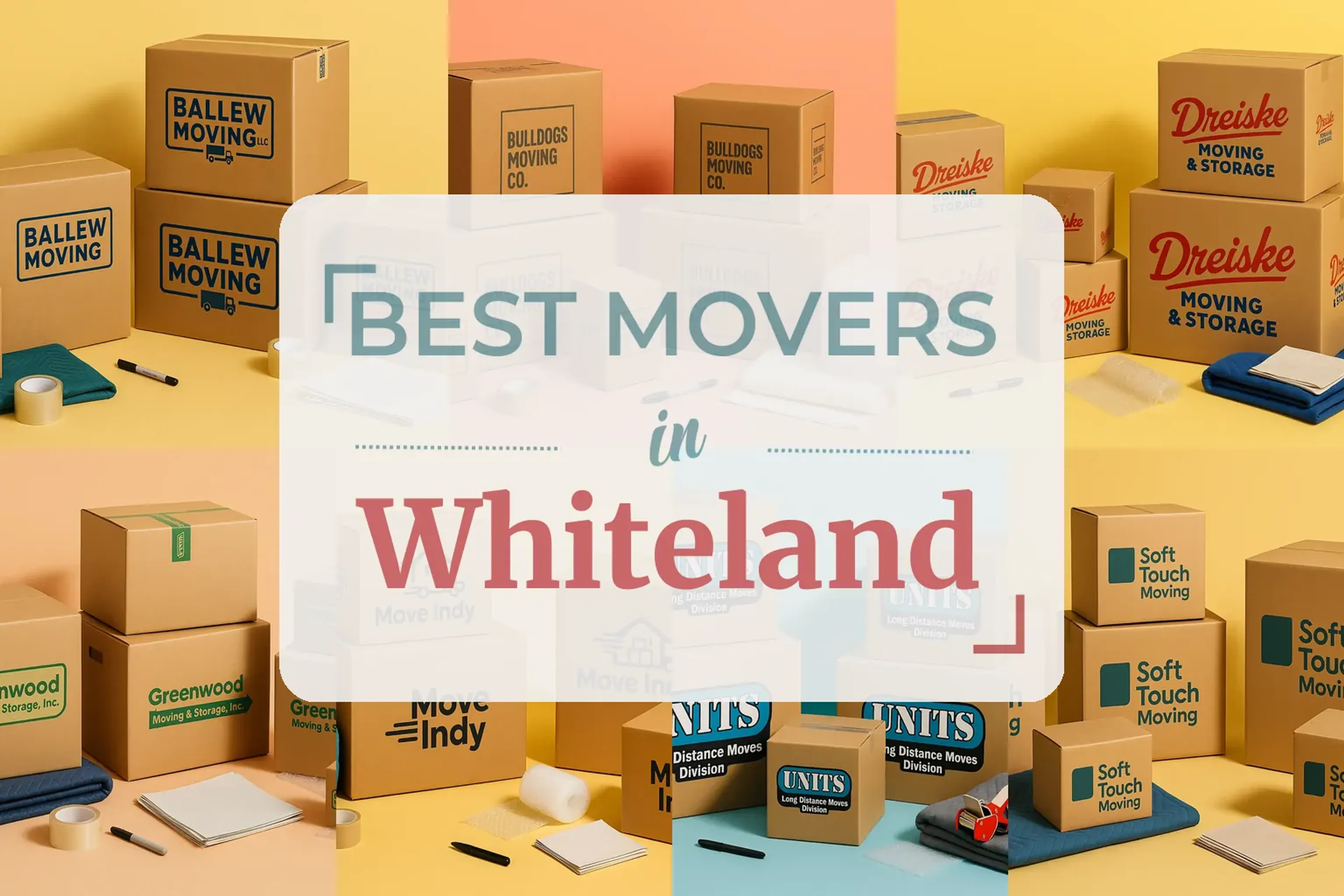 Side-by-side comparison of Whiteland moving companies
