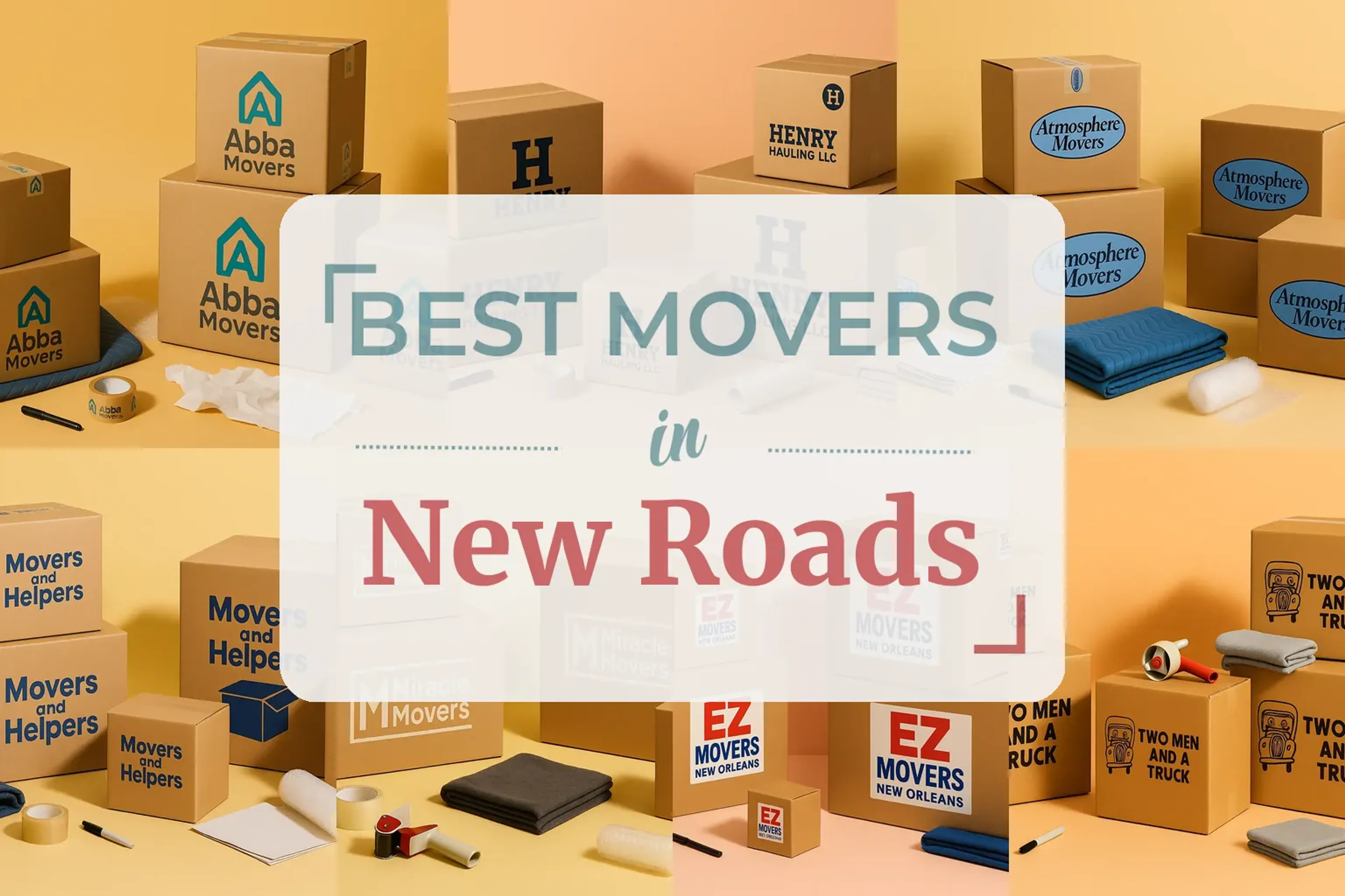 Side-by-side comparison of New Roads moving companies
