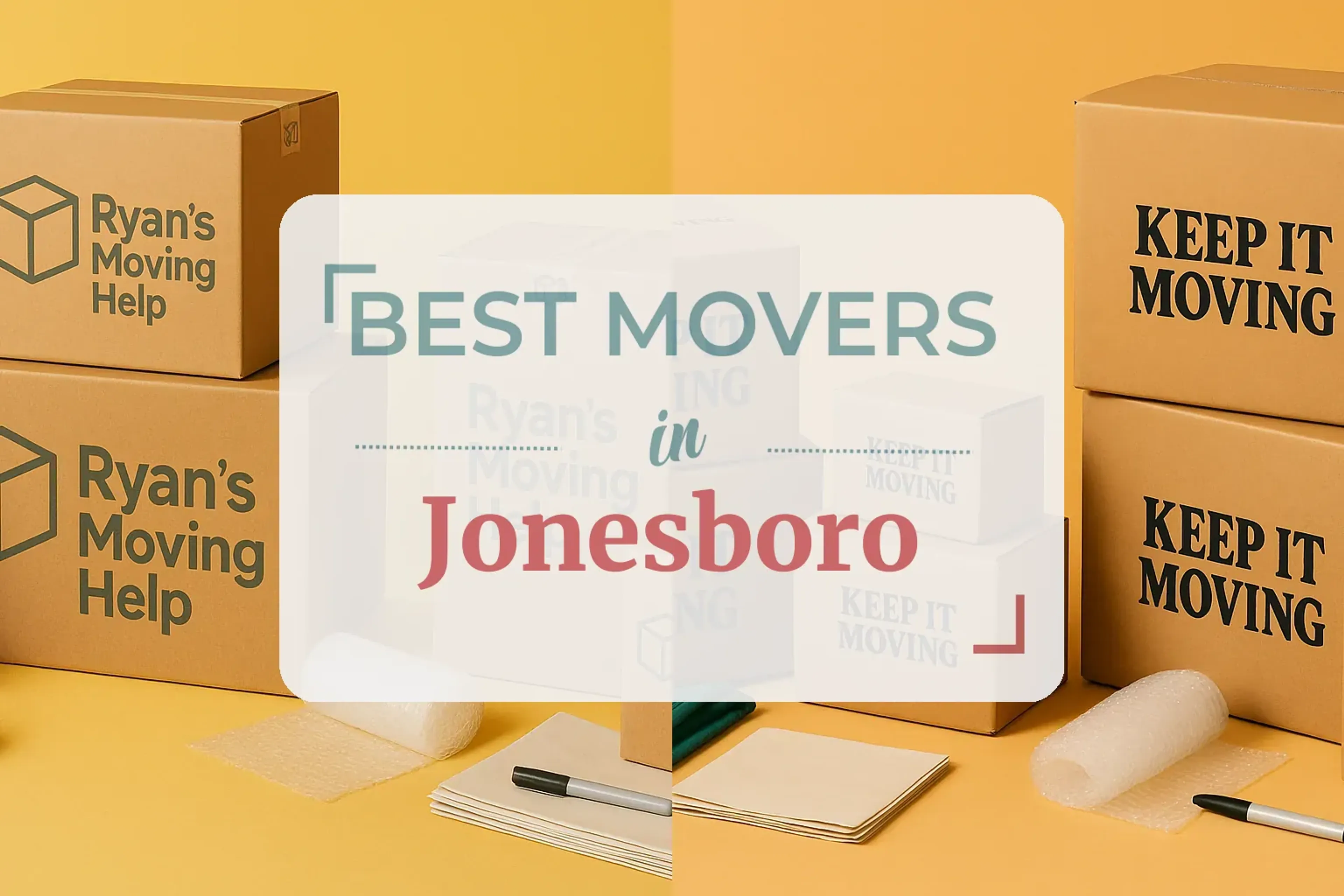 Side-by-side comparison of Jonesboro moving companies