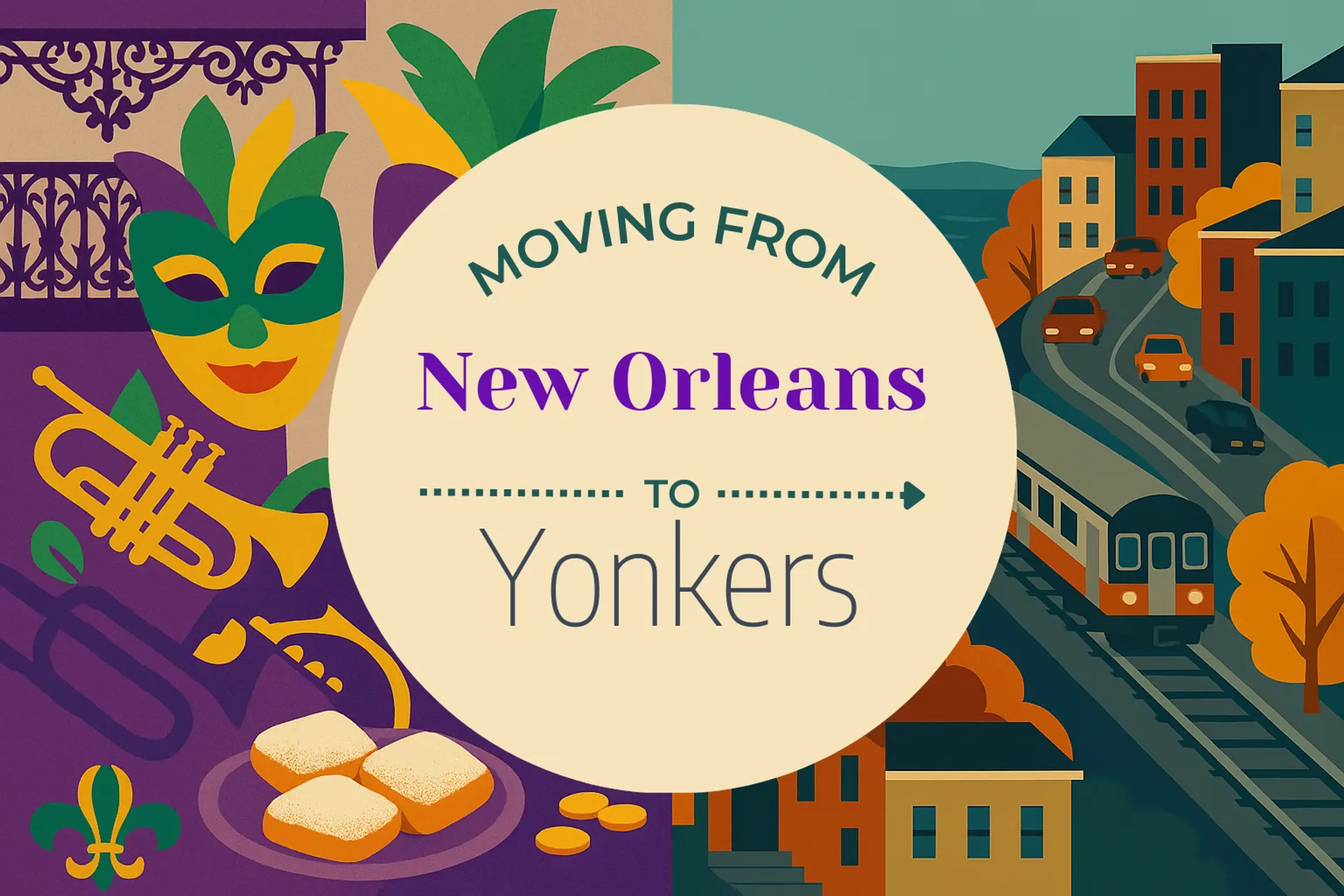 Side-by-side comparison of New Orleans to Yonkers moving companies