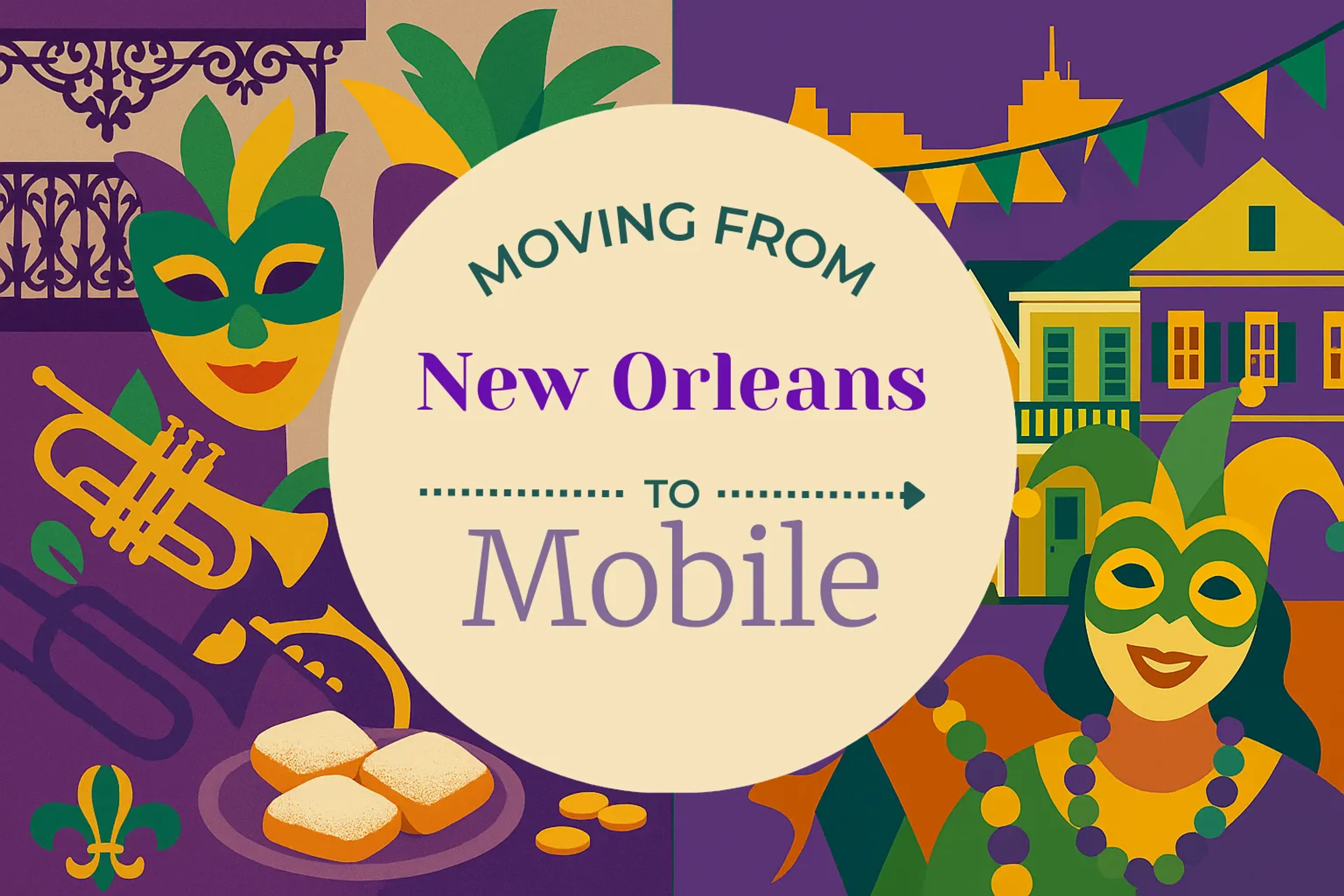 Side-by-side comparison of New Orleans to Mobile moving companies