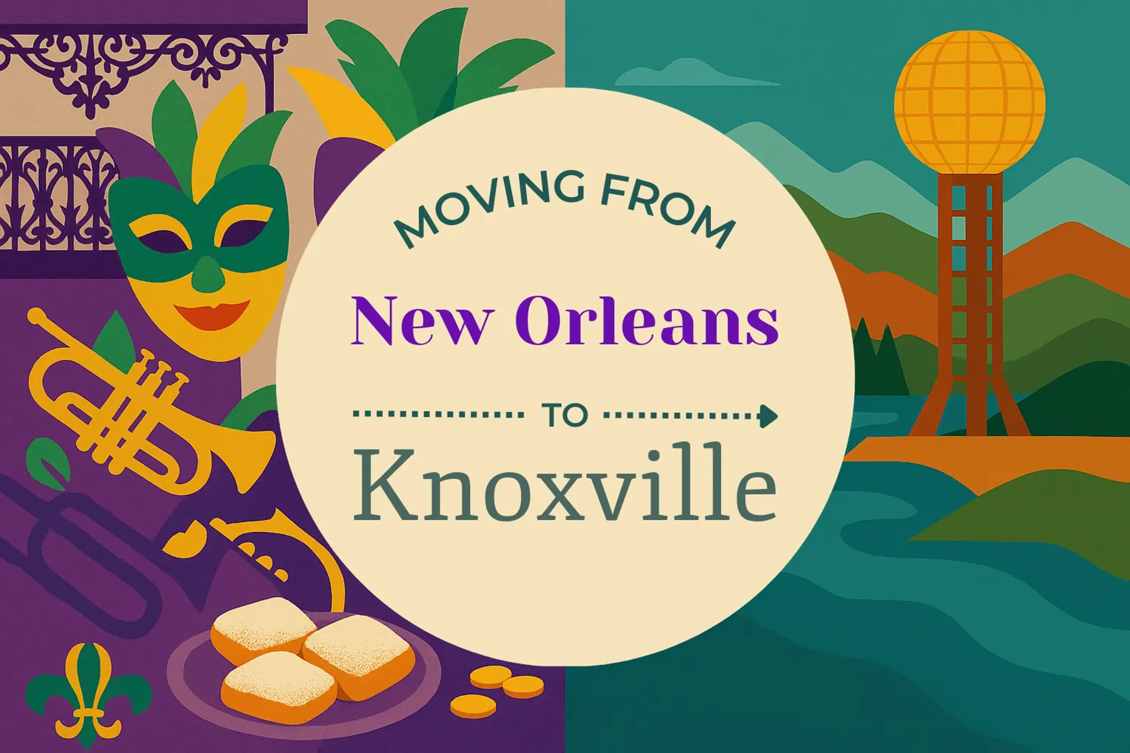 Side-by-side comparison of New Orleans to Knoxville moving companies