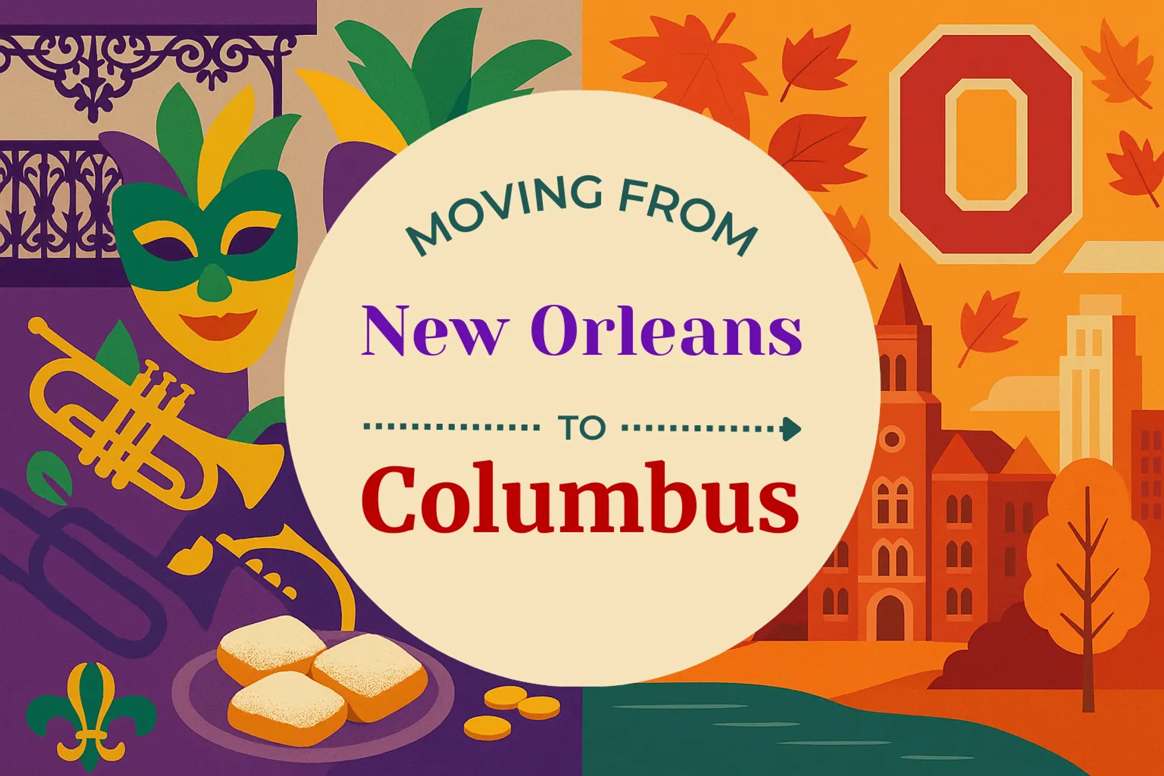 Side-by-side comparison of New Orleans to Columbus moving companies