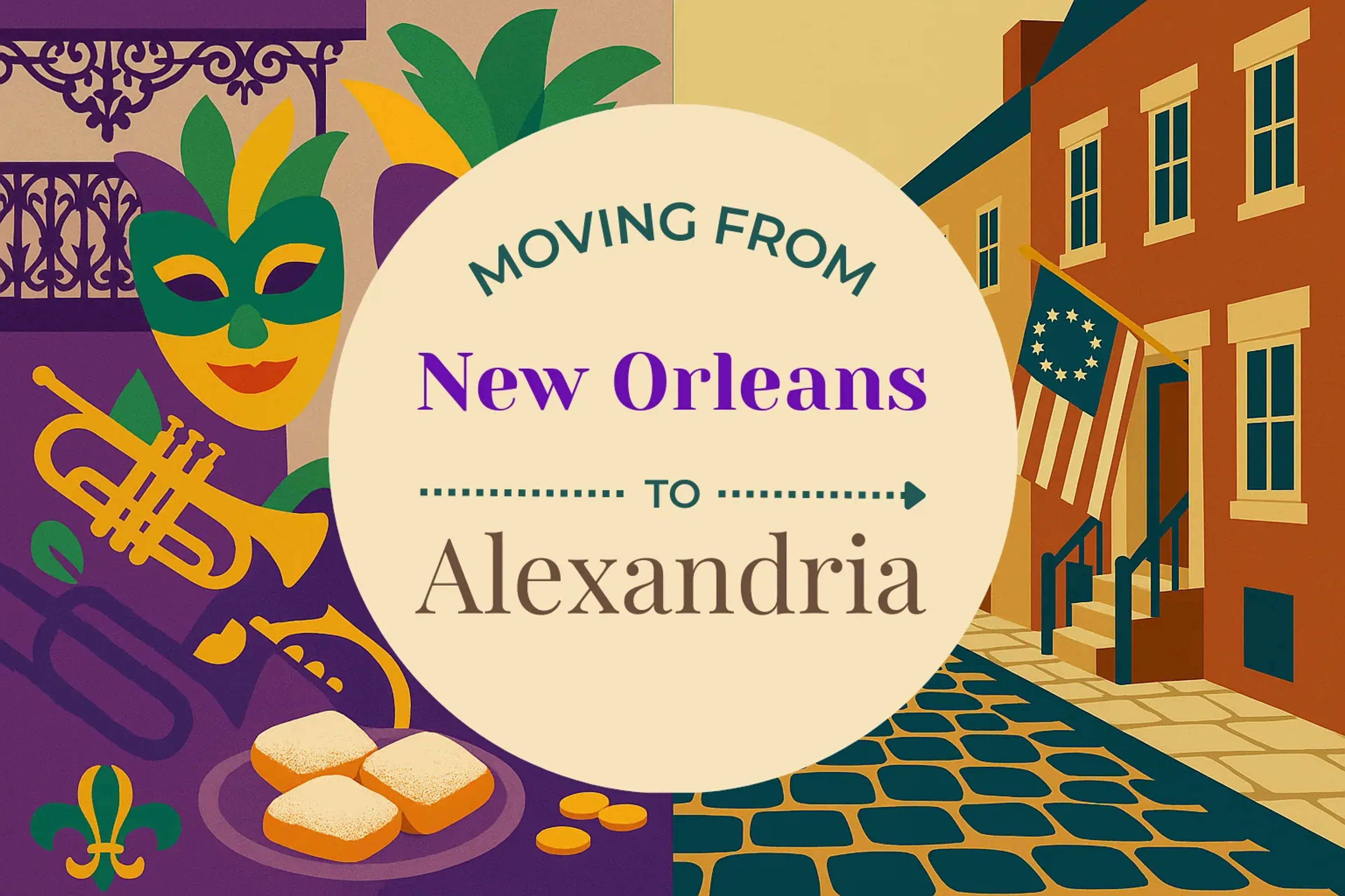 Side-by-side comparison of New Orleans to Alexandria moving companies