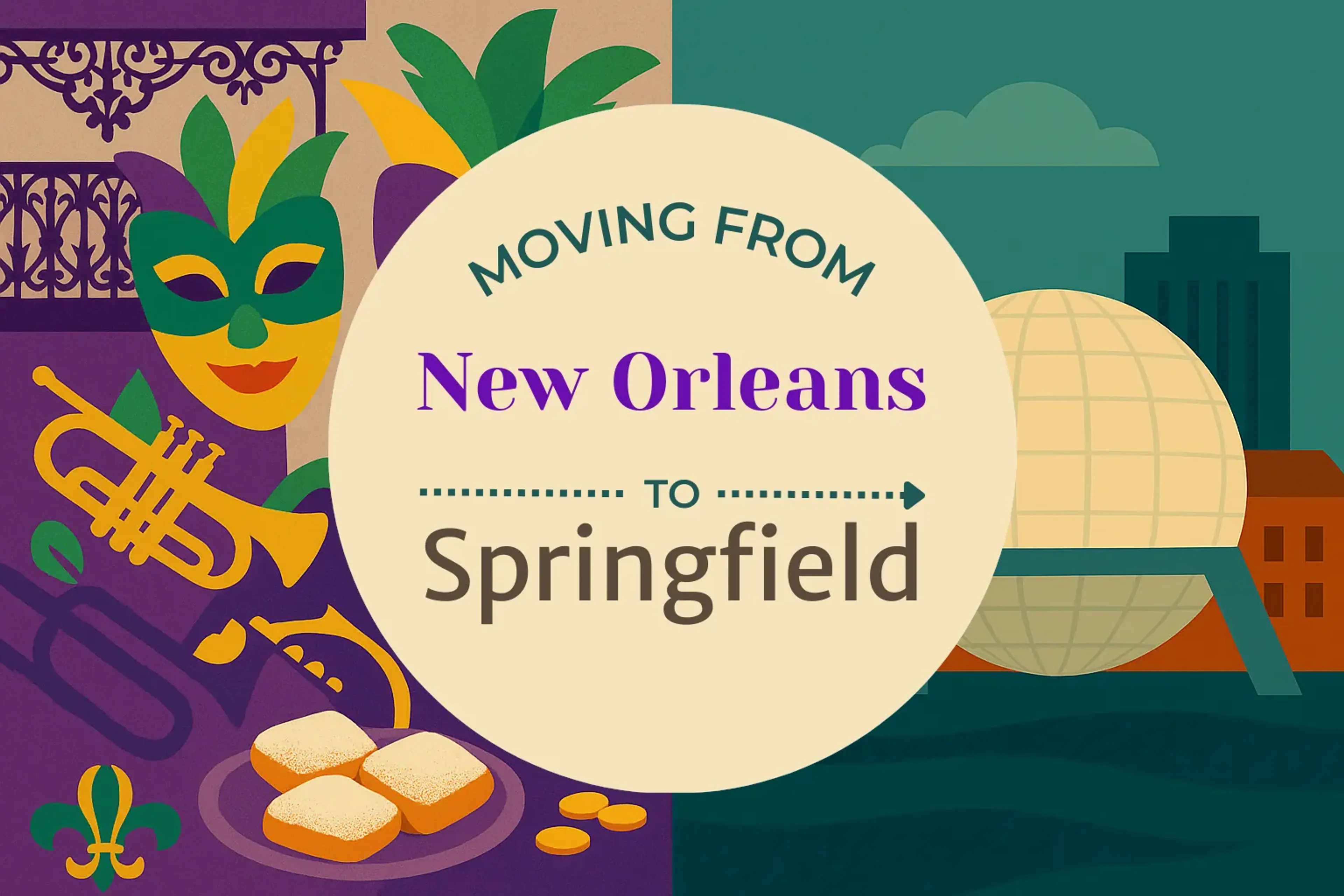 Side-by-side comparison of New Orleans to Springfield moving companies