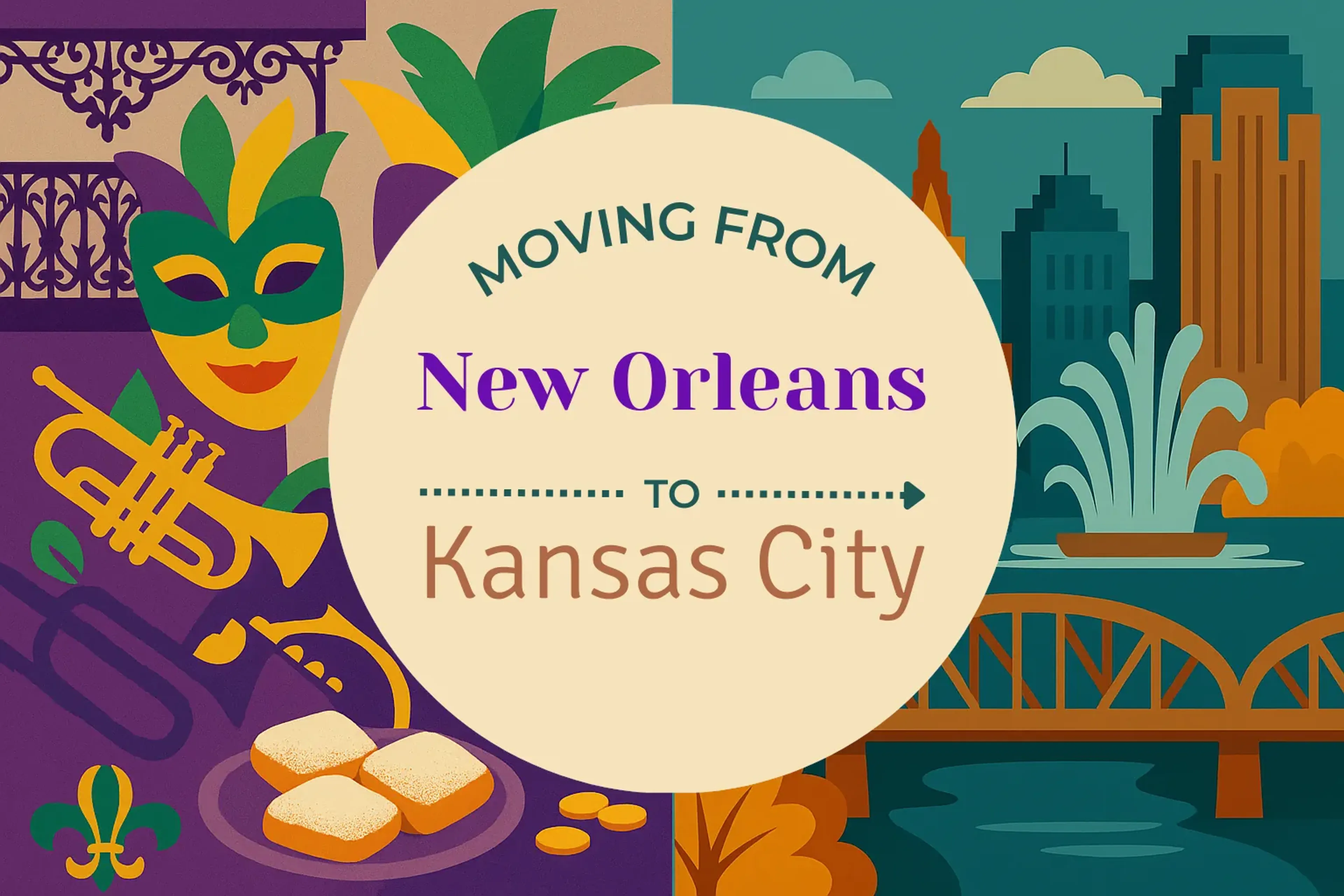 Side-by-side comparison of New Orleans to Kansas City moving companies