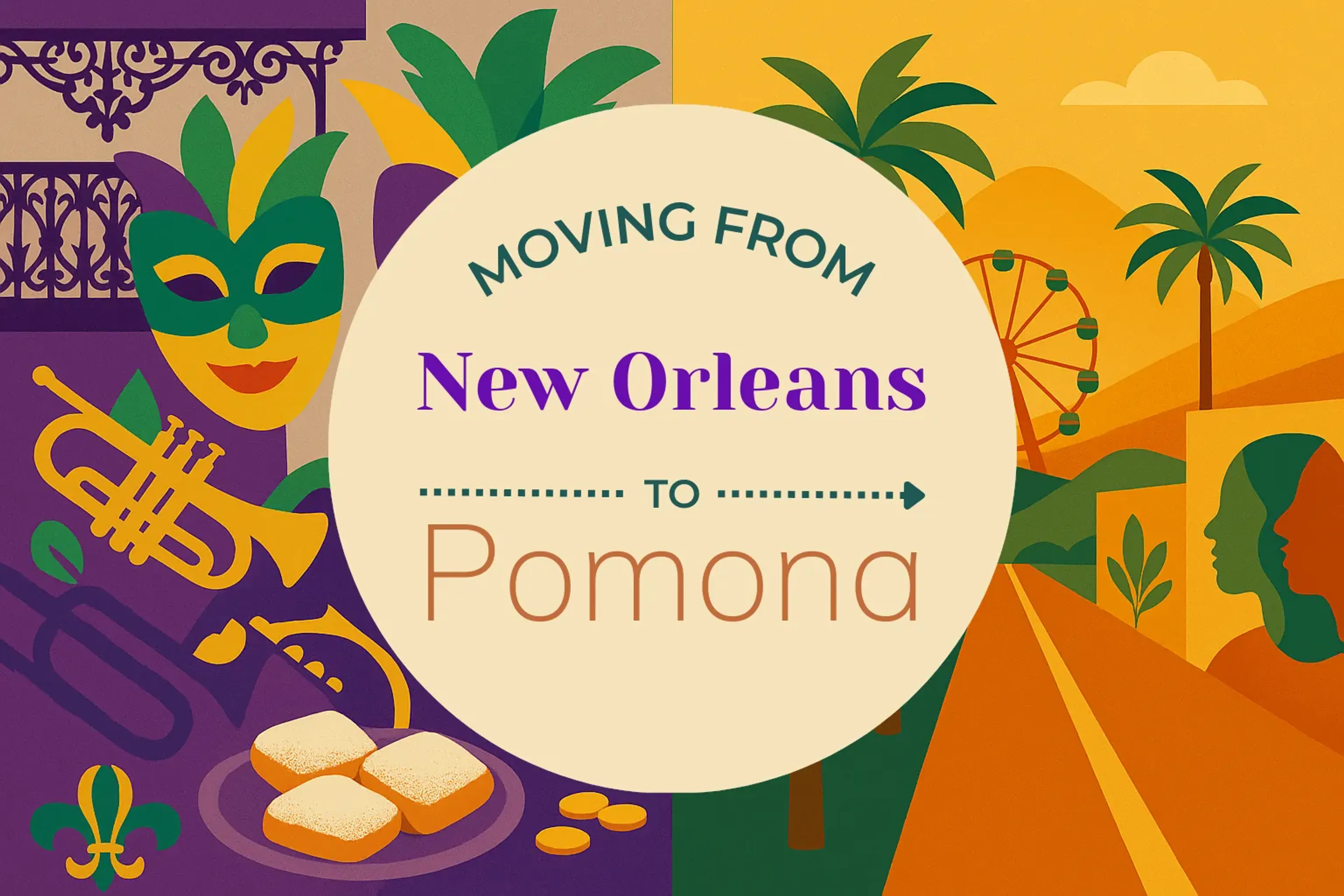 Side-by-side comparison of New Orleans to Pomona moving companies