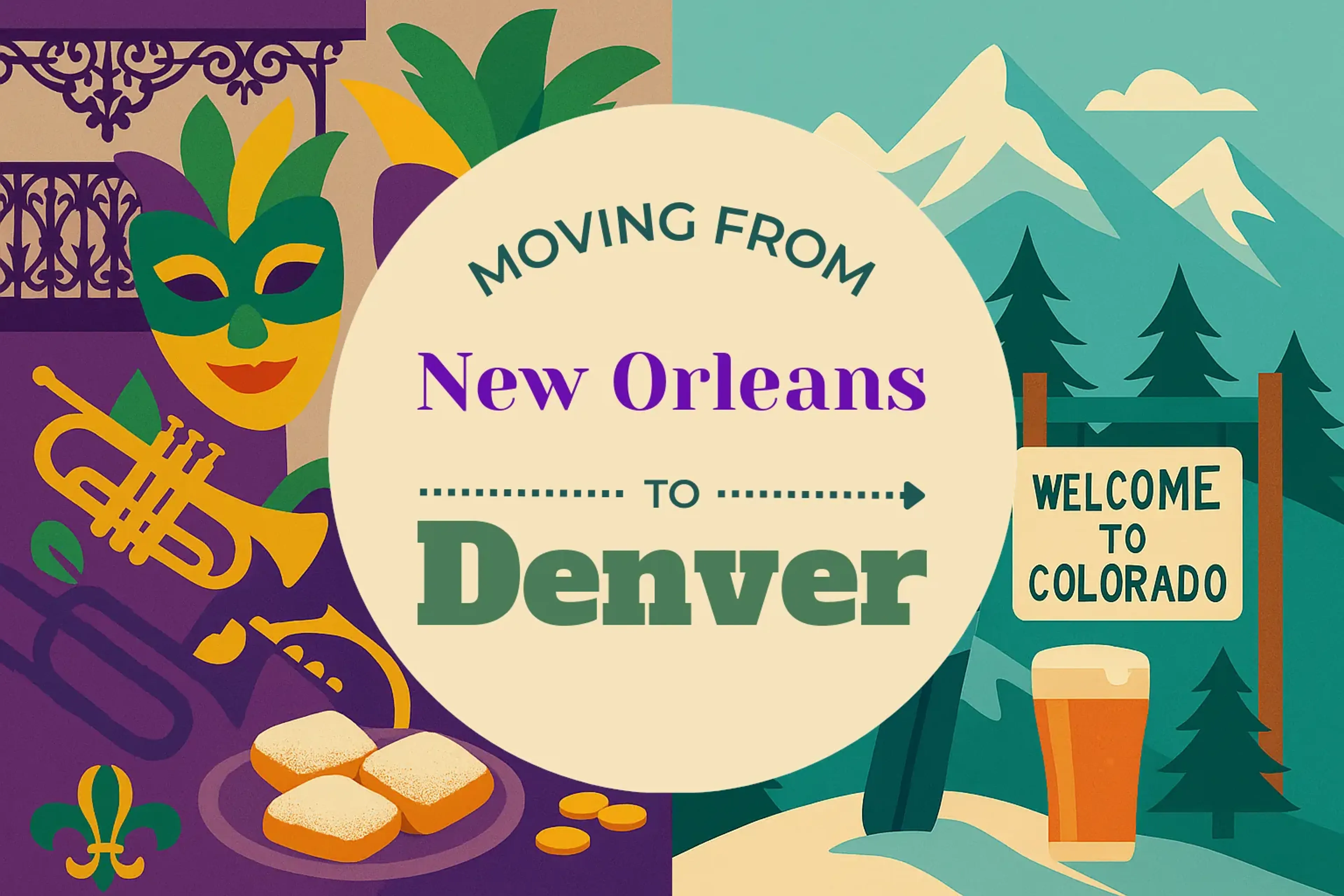 Side-by-side comparison of New Orleans to Denver moving companies