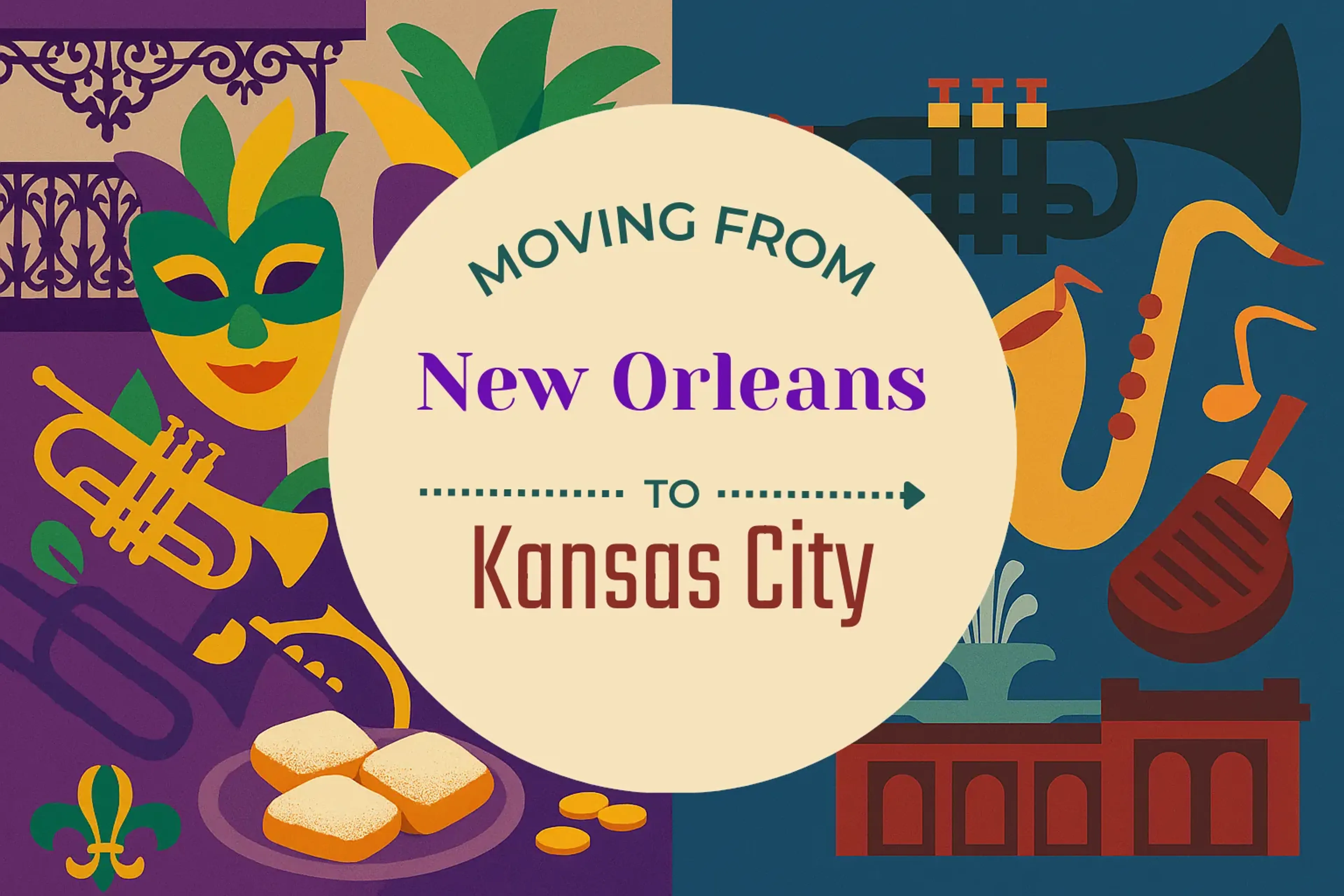 Side-by-side comparison of New Orleans to Kansas City moving companies