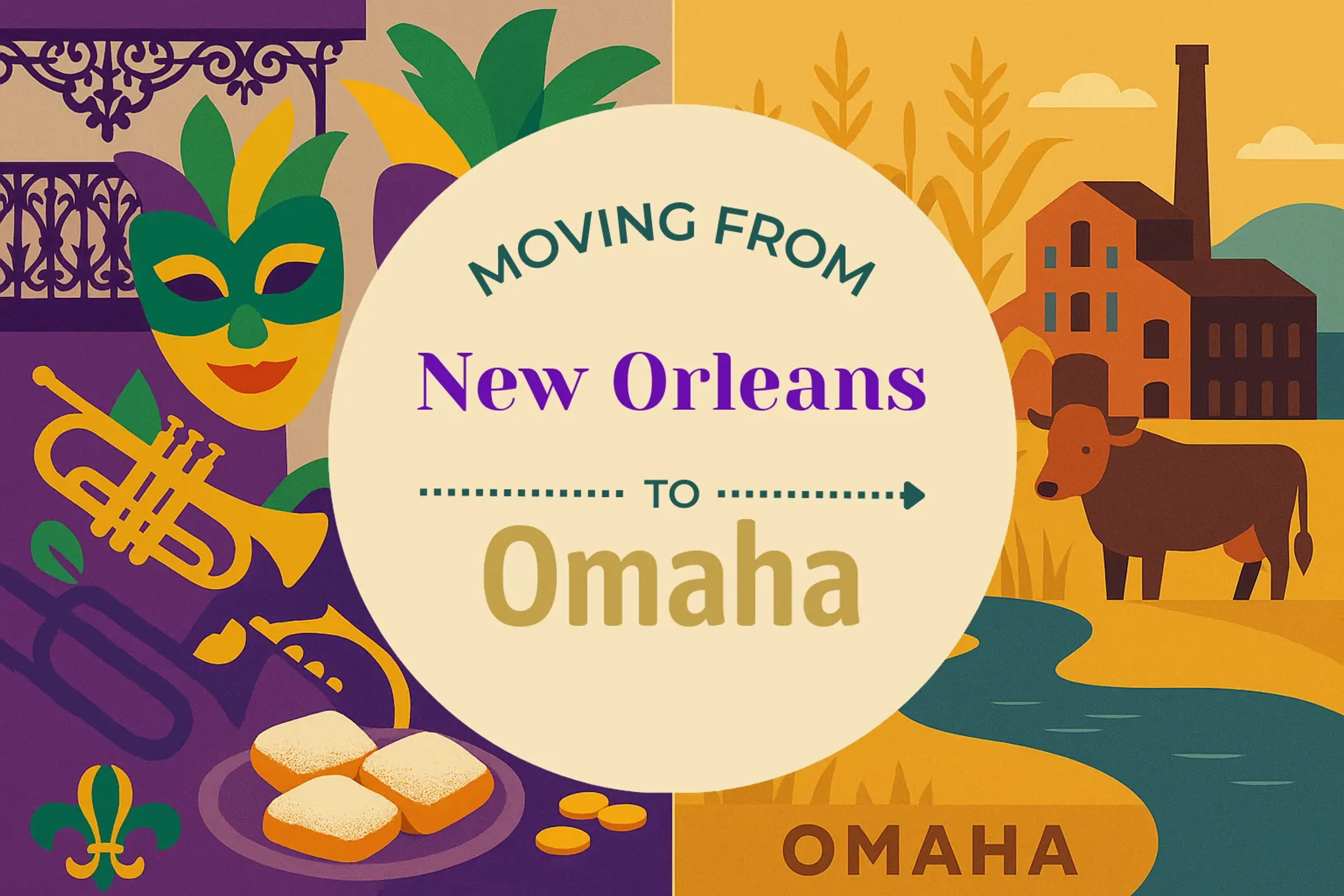 Side-by-side comparison of New Orleans to Omaha moving companies