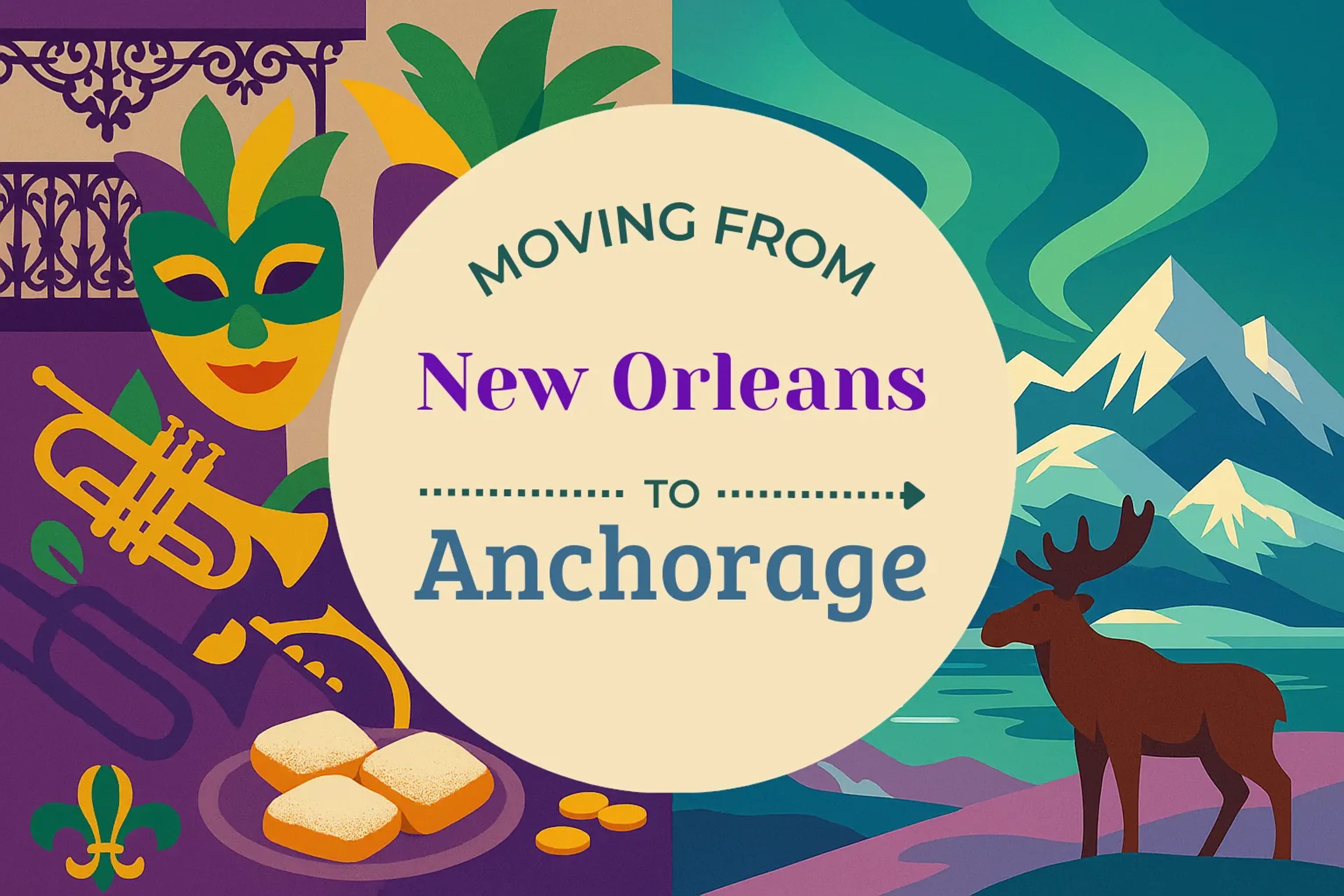 Side-by-side comparison of New Orleans to Anchorage moving companies