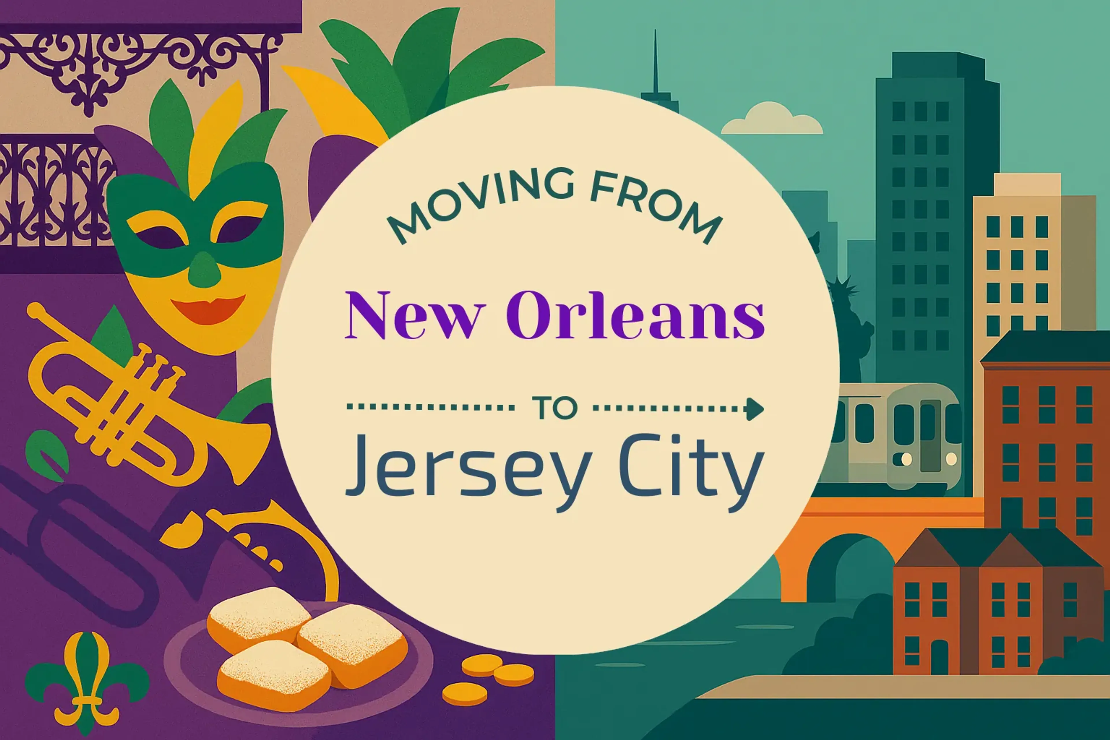 Side-by-side comparison of New Orleans to Jersey City moving companies