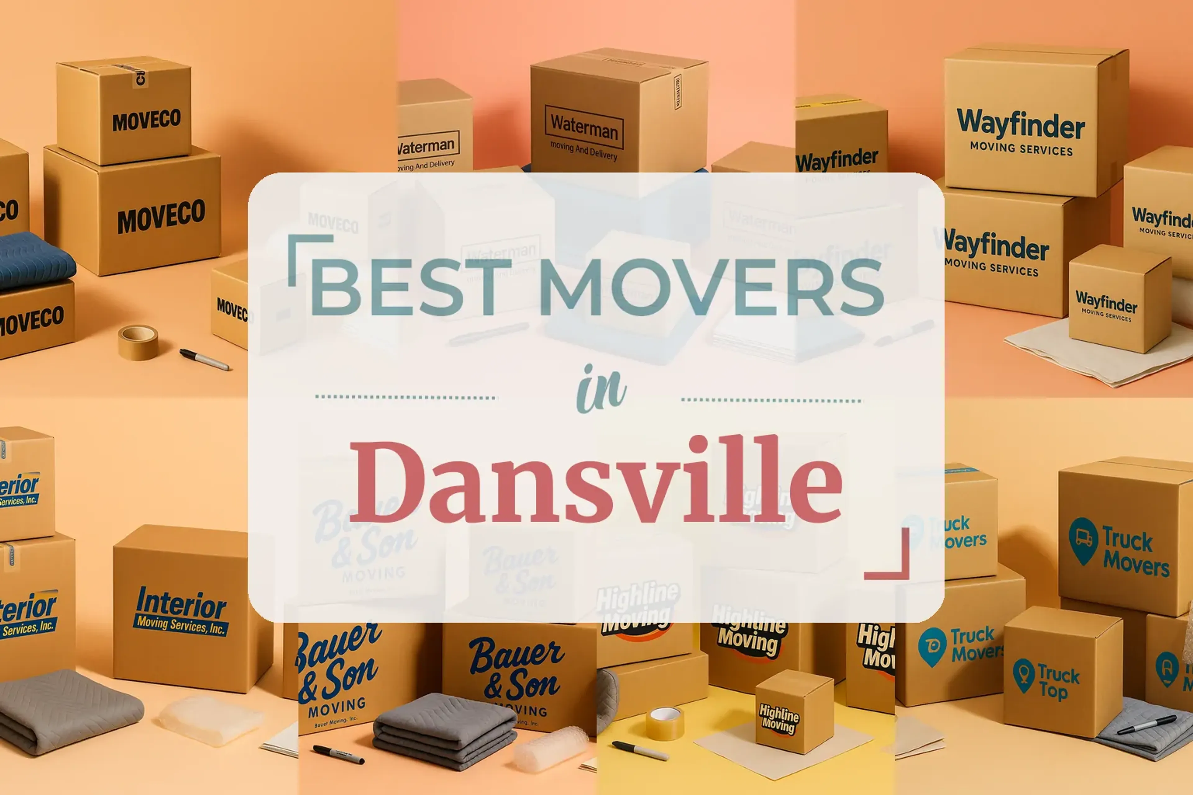 Side-by-side comparison of Dansville moving companies