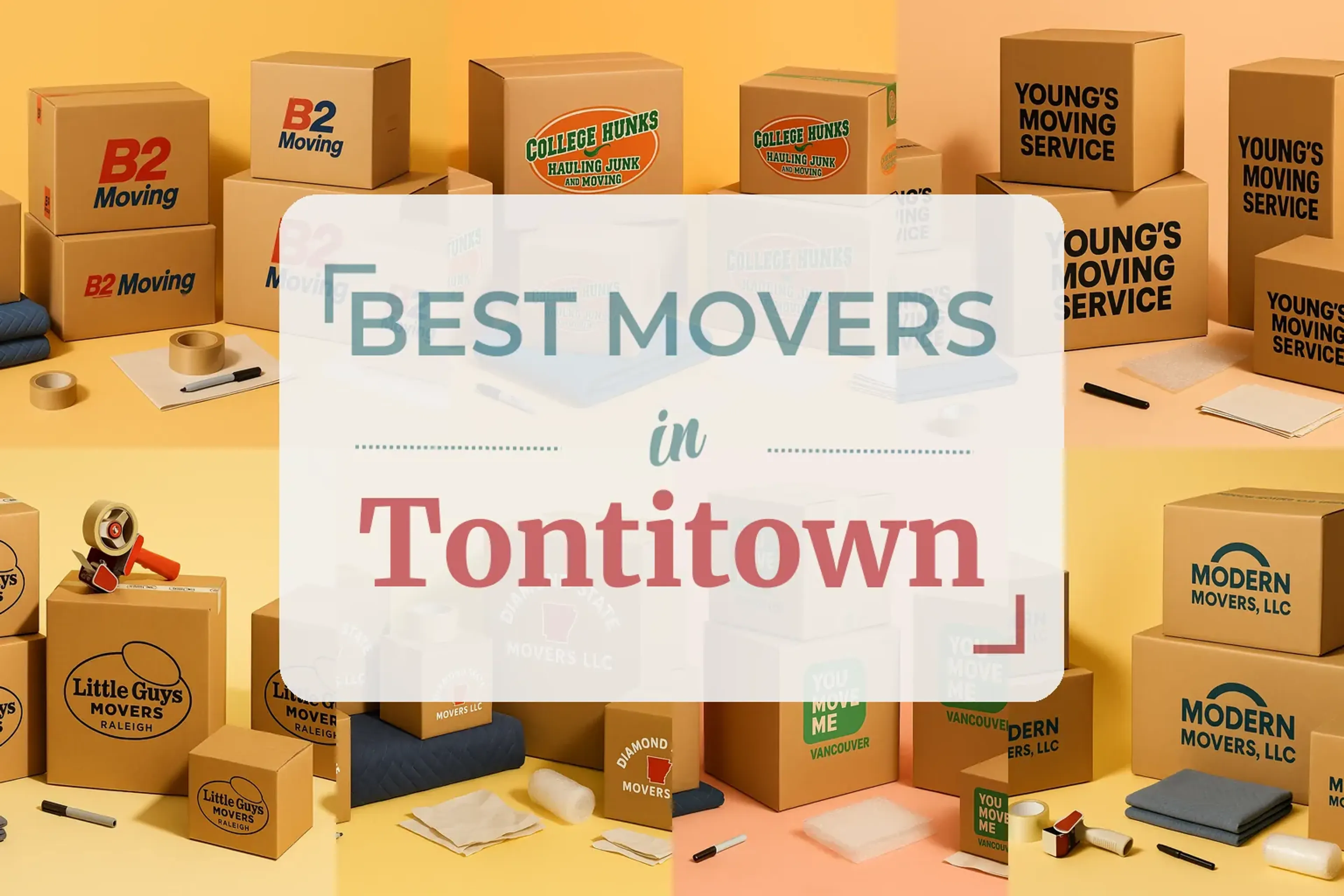 Side-by-side comparison of Tontitown moving companies
