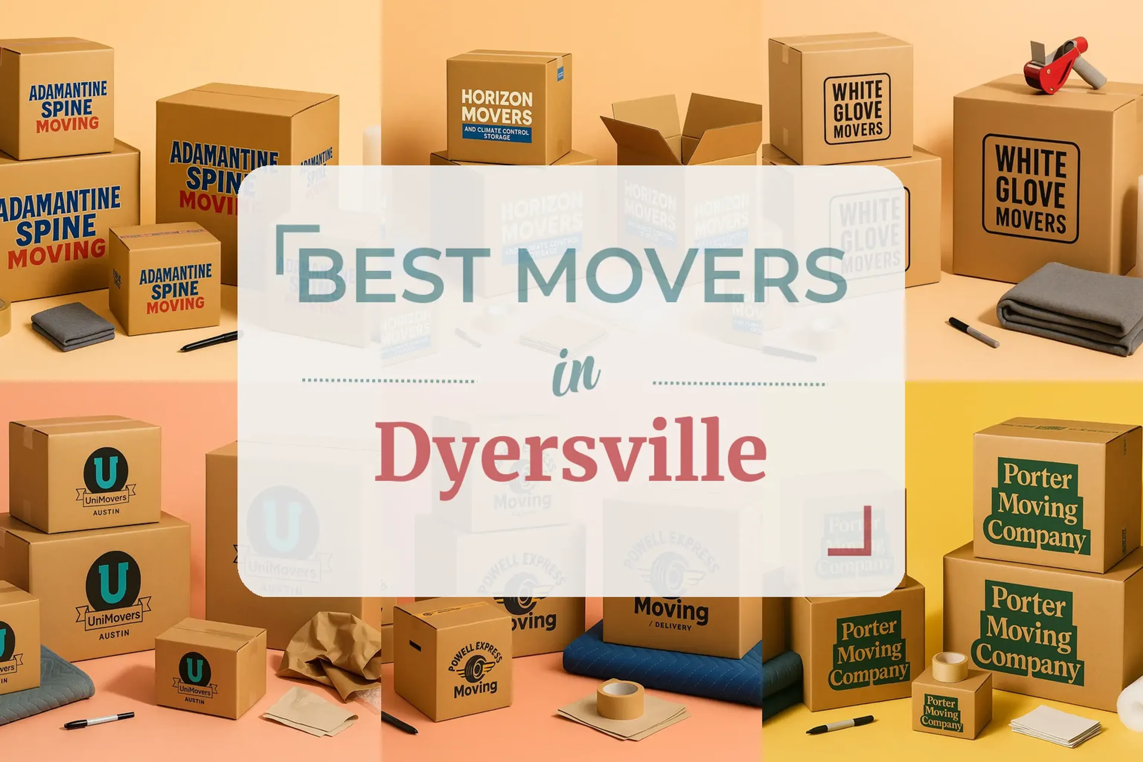 Side-by-side comparison of Dyersville moving companies