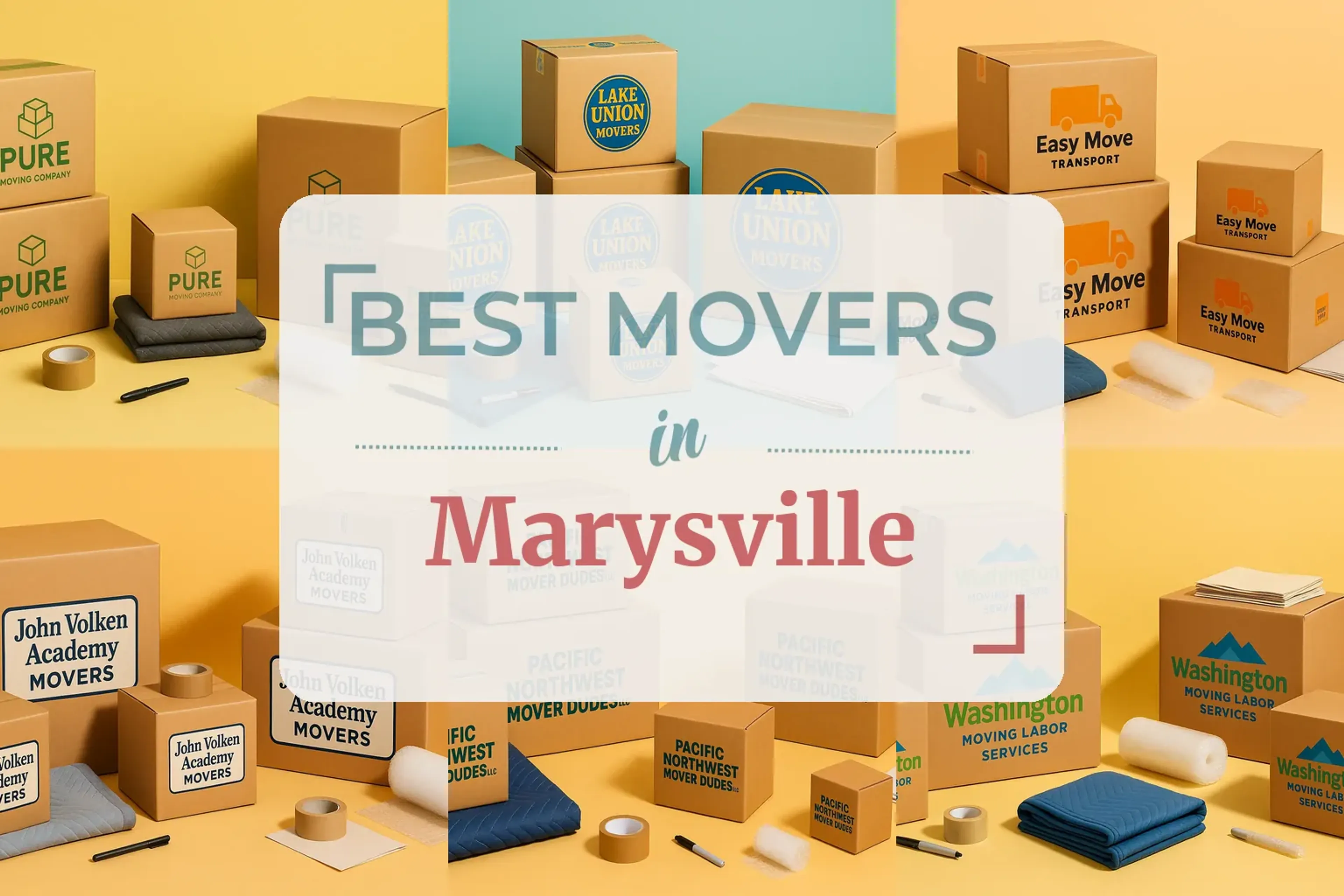 Side-by-side comparison of Marysville moving companies