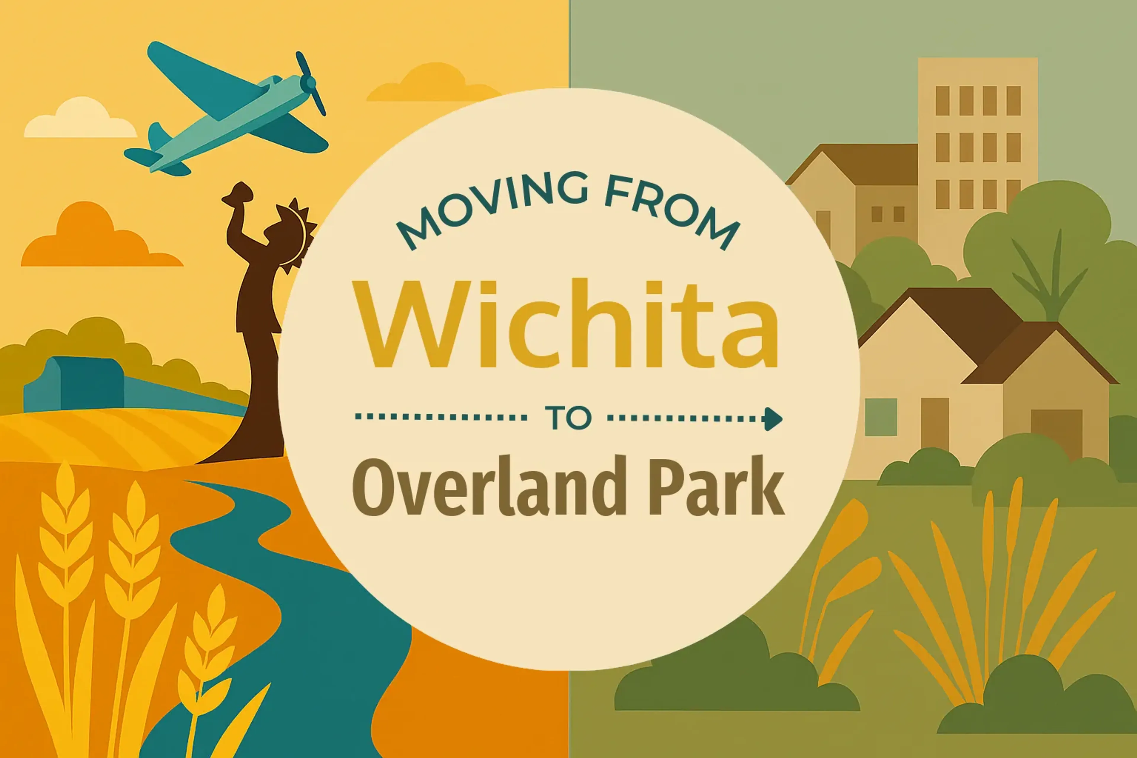Side-by-side comparison of Wichita to Overland Park moving companies