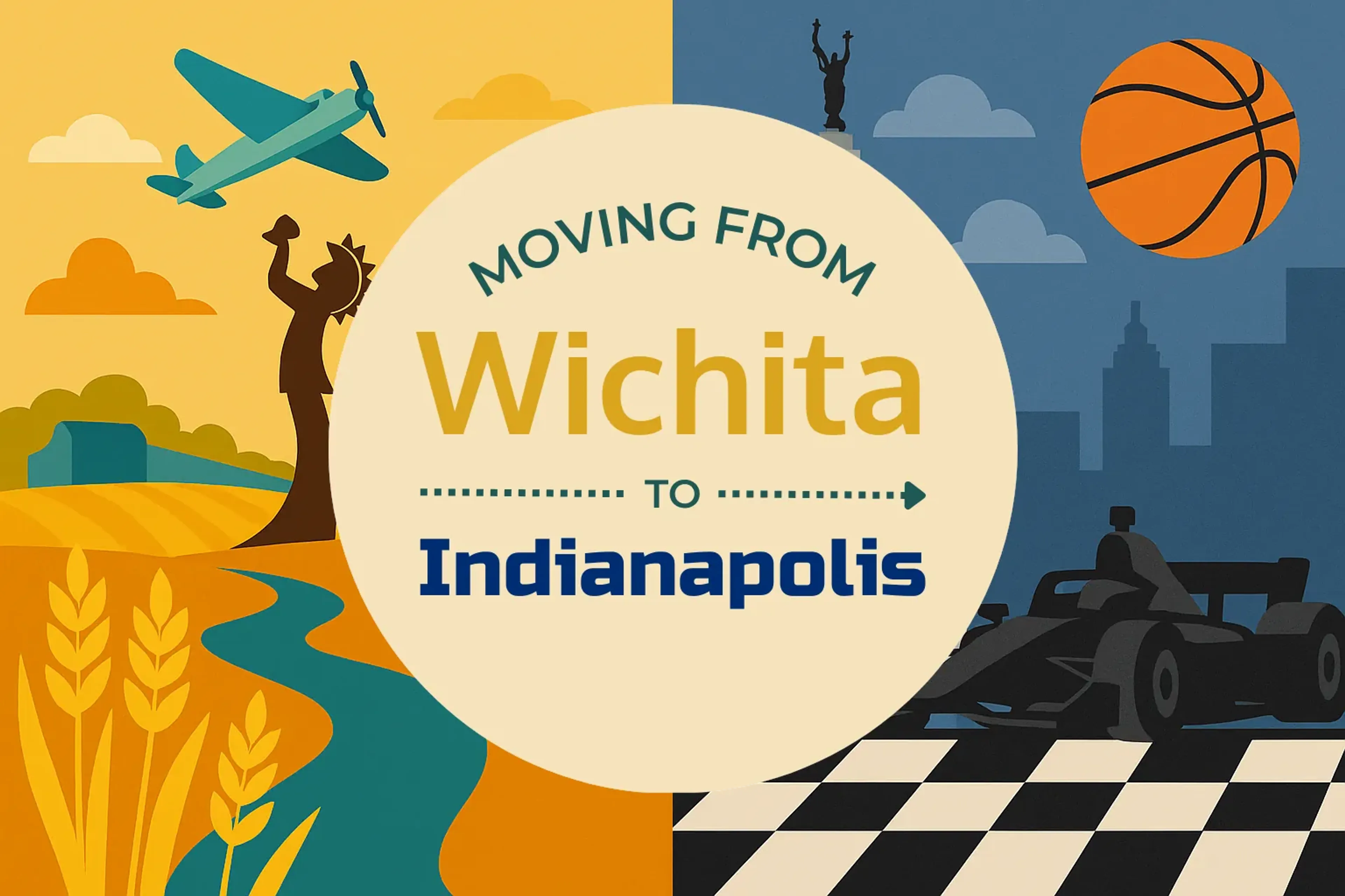Side-by-side comparison of Wichita to Indianapolis moving companies