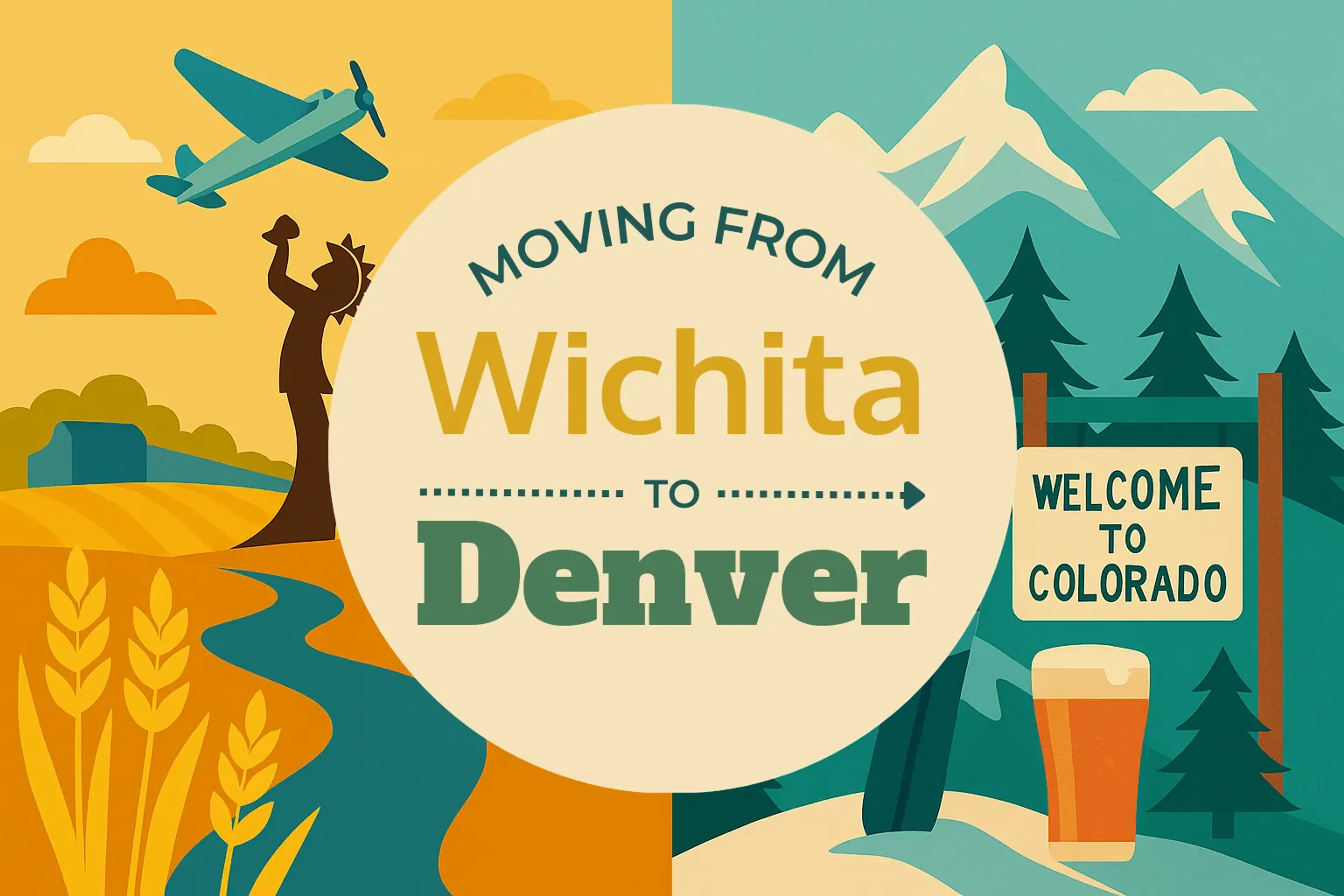 Side-by-side comparison of Wichita to Denver moving companies