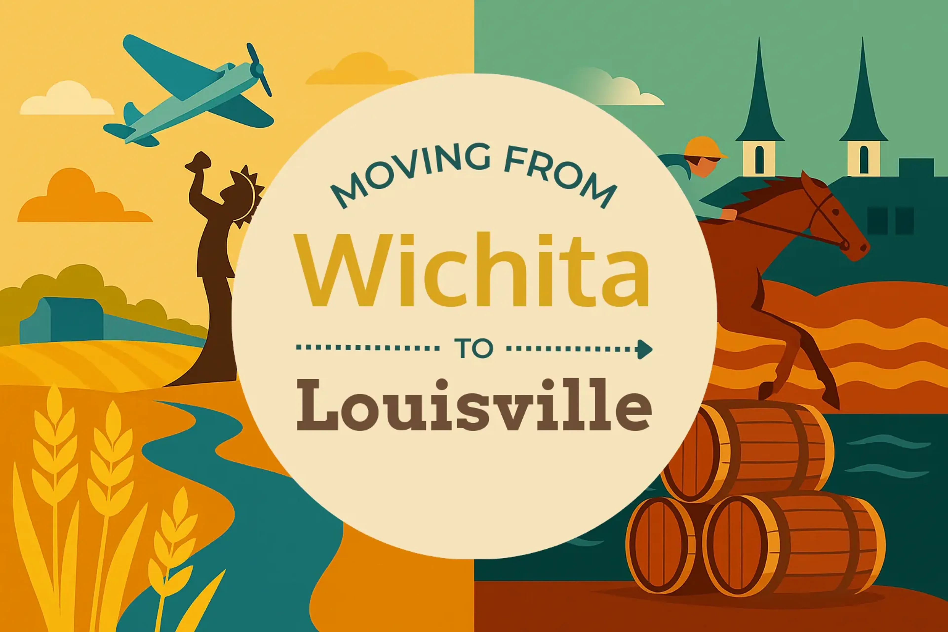 Side-by-side comparison of Wichita to Louisville moving companies