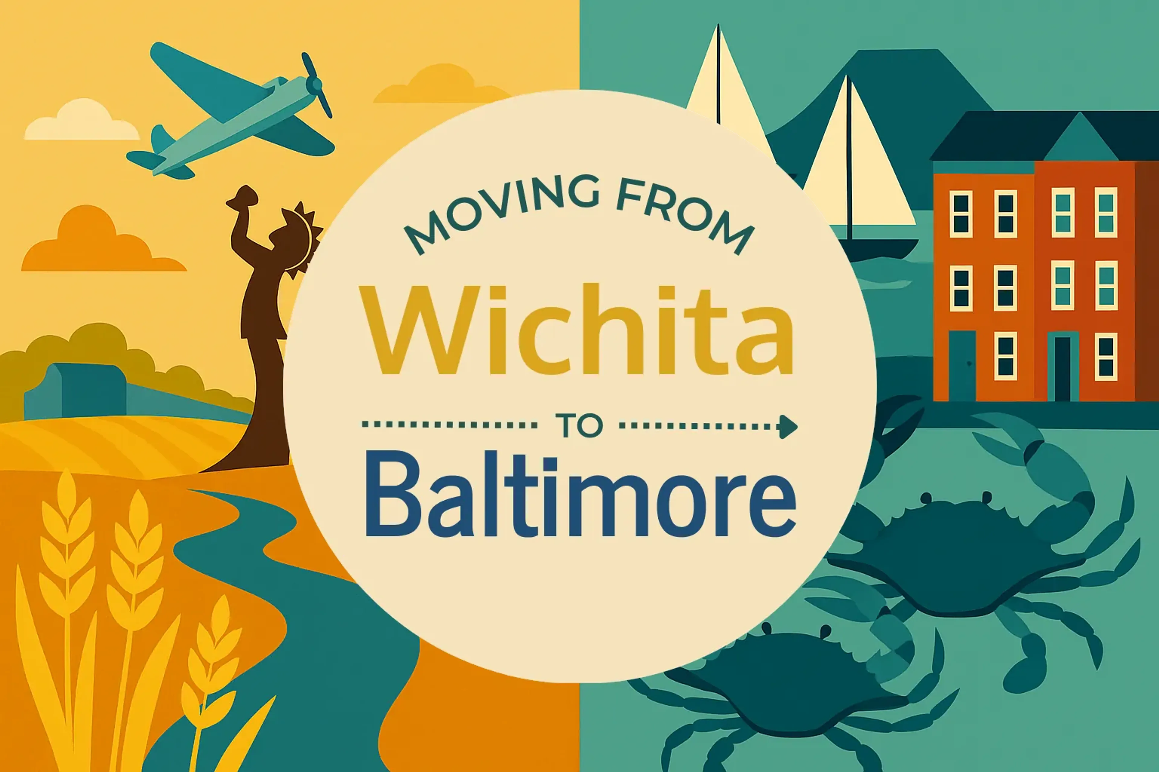 Side-by-side comparison of Wichita to Baltimore moving companies