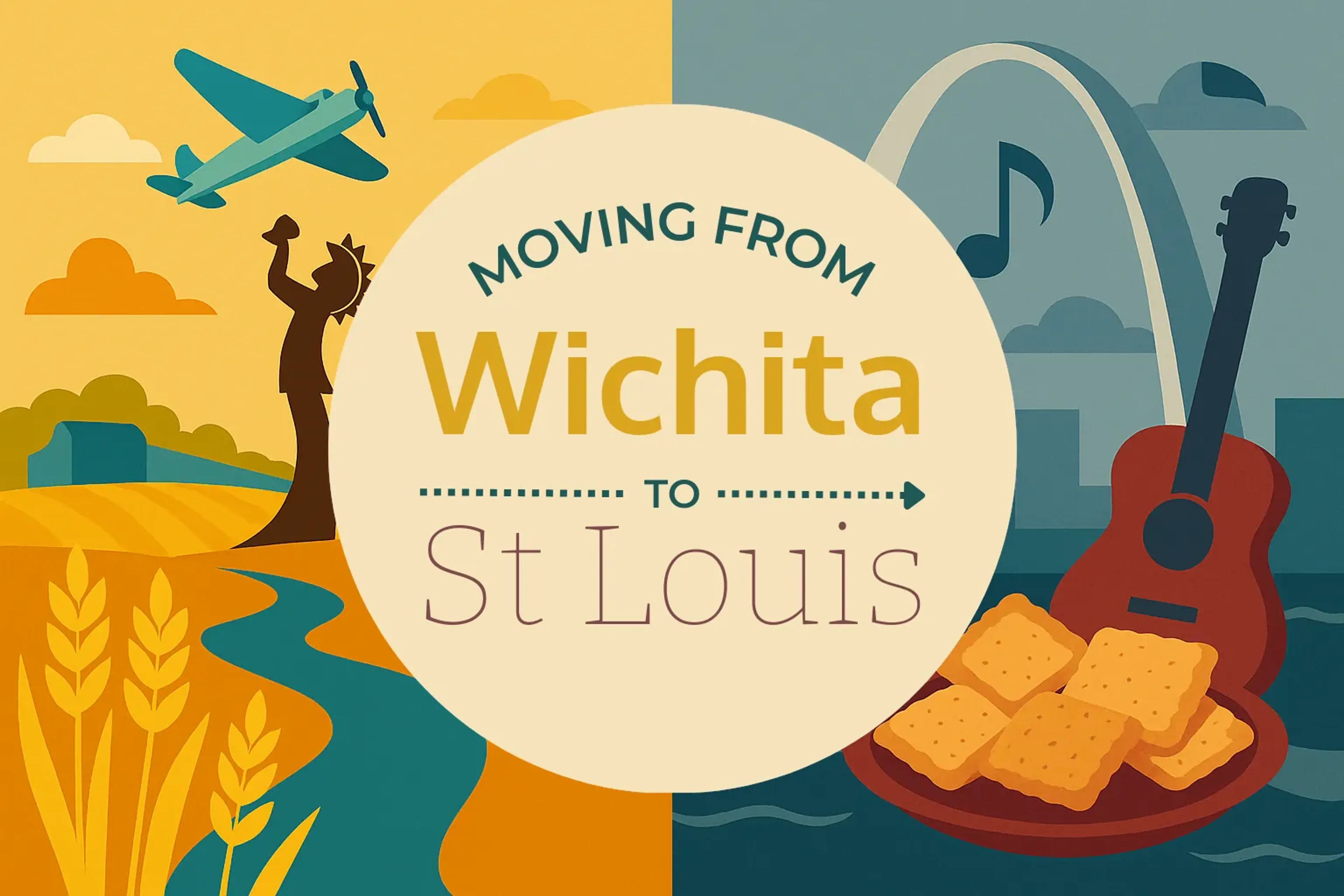 Side-by-side comparison of Wichita to St. Louis moving companies