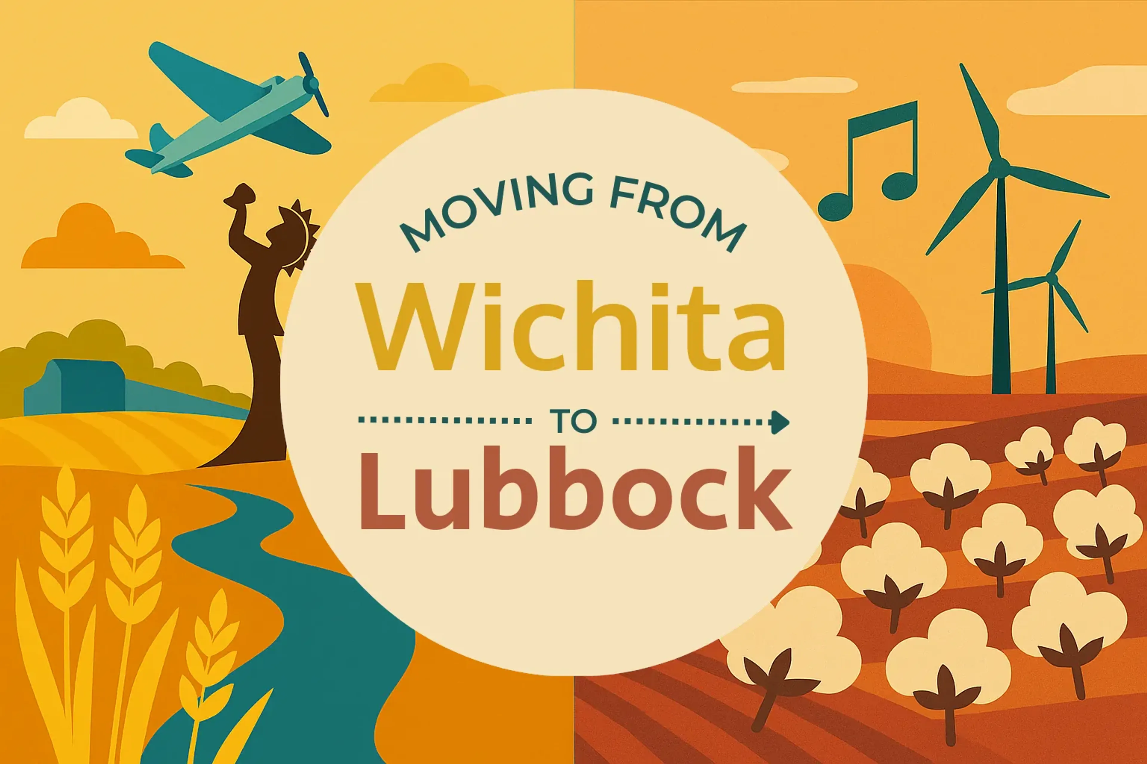 Side-by-side comparison of Wichita to Lubbock moving companies
