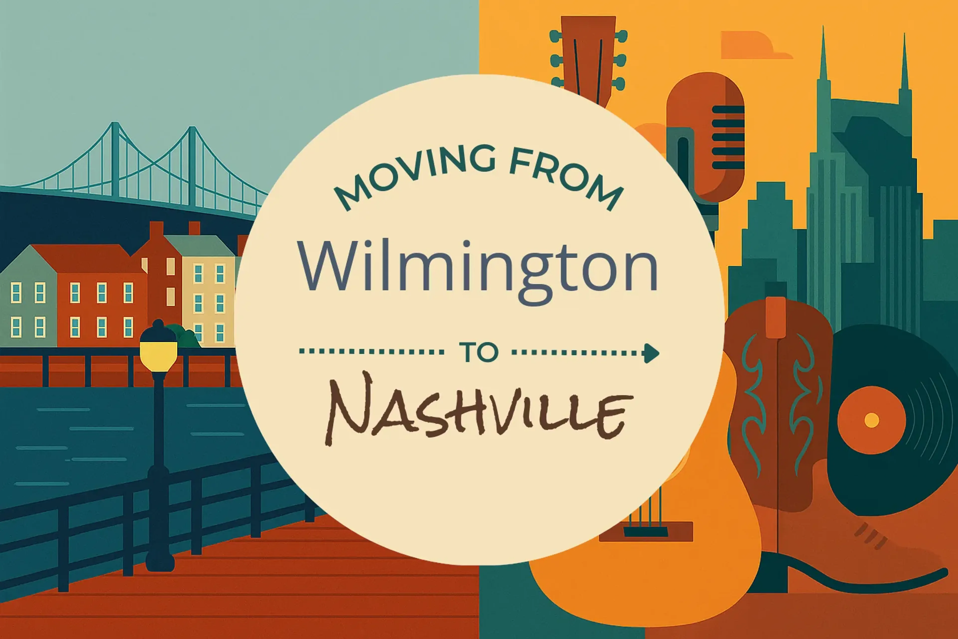 Side-by-side comparison of Wilmington to Nashville moving companies