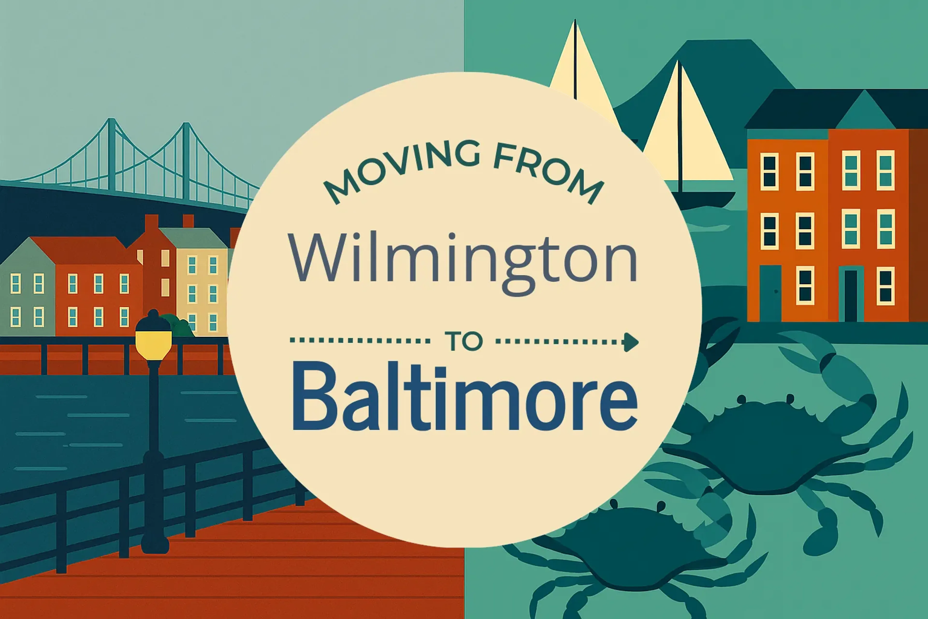 Side-by-side comparison of Wilmington to Baltimore moving companies