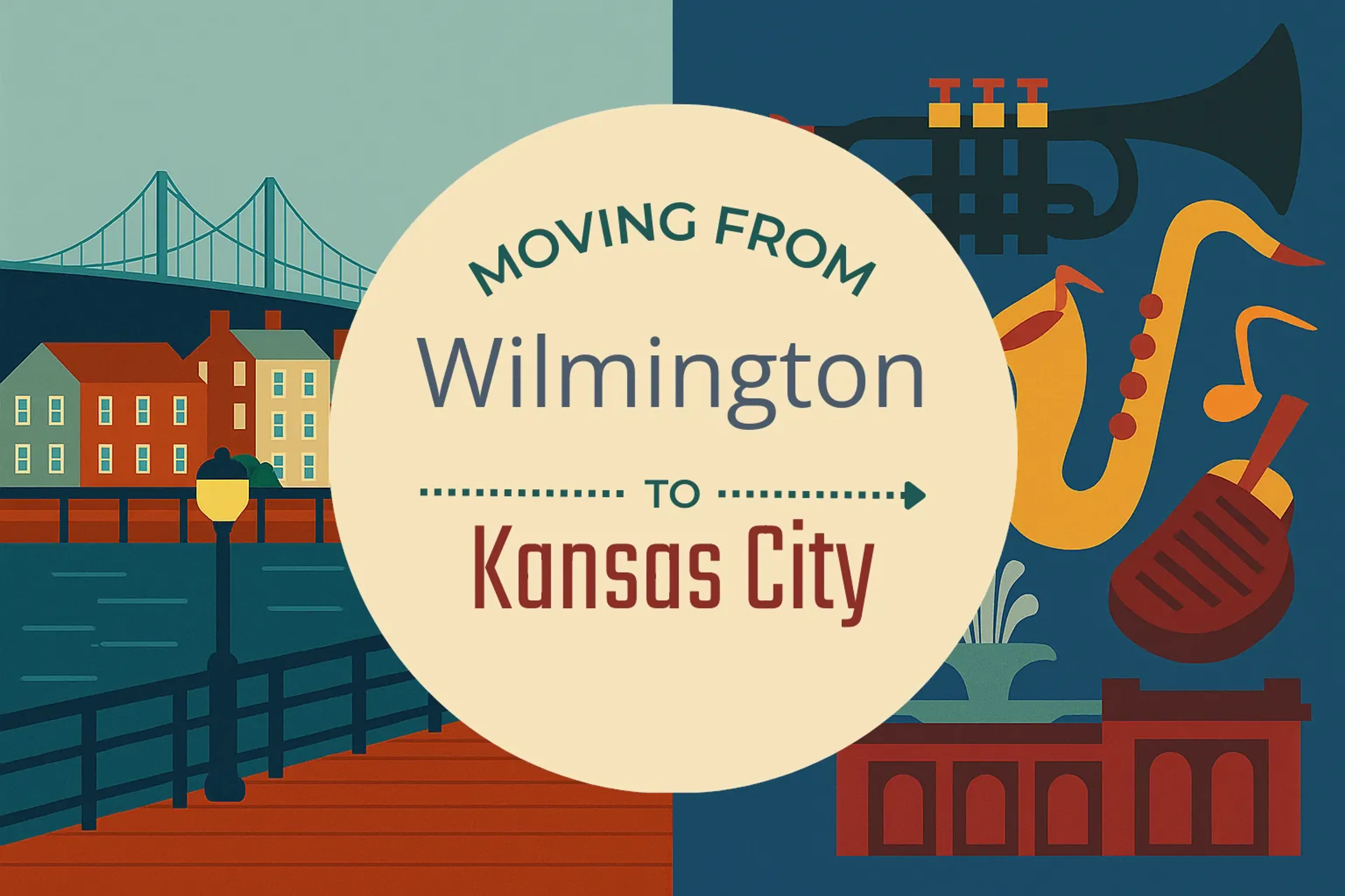 Side-by-side comparison of Wilmington to Kansas City moving companies