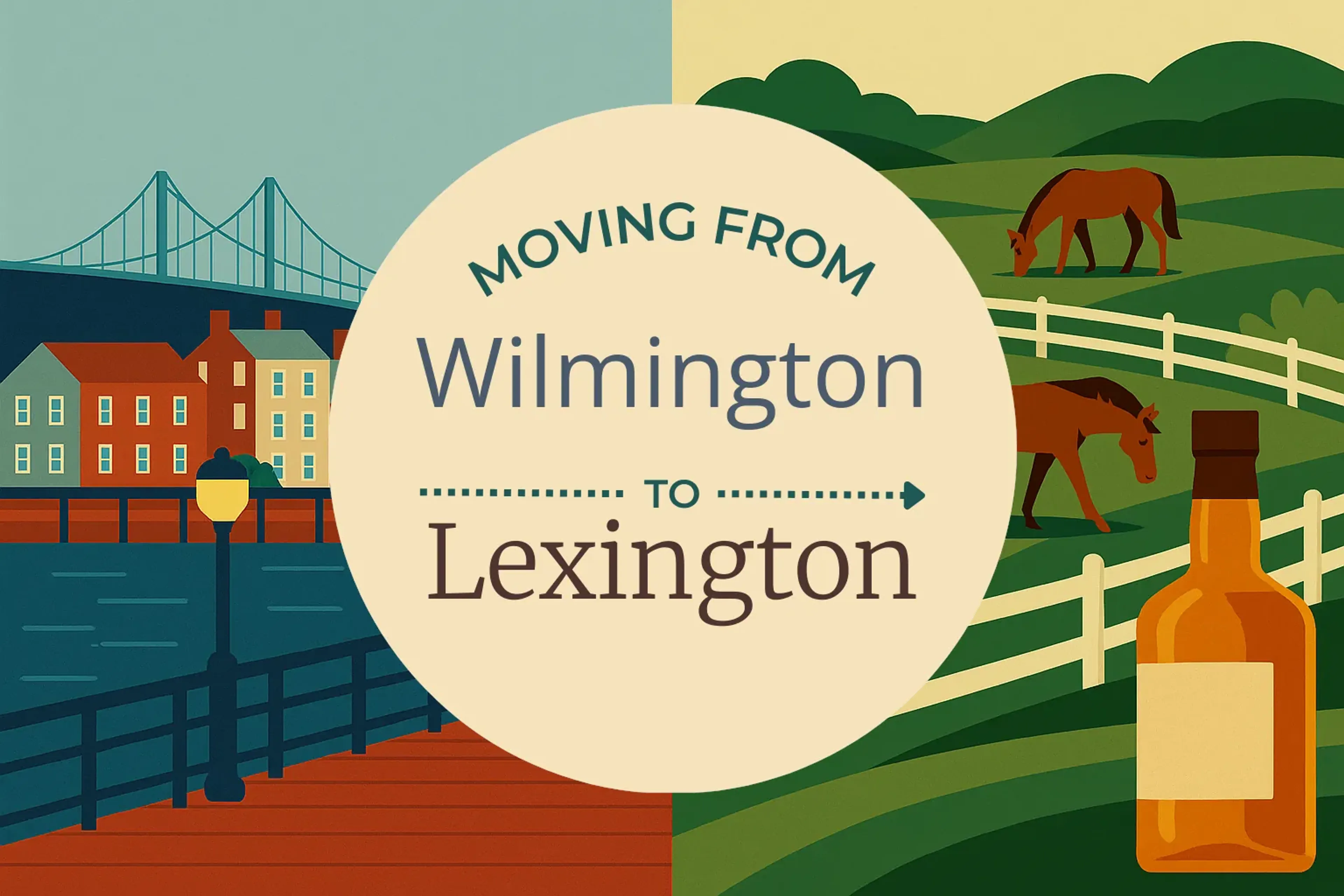 Side-by-side comparison of Wilmington to Lexington moving companies