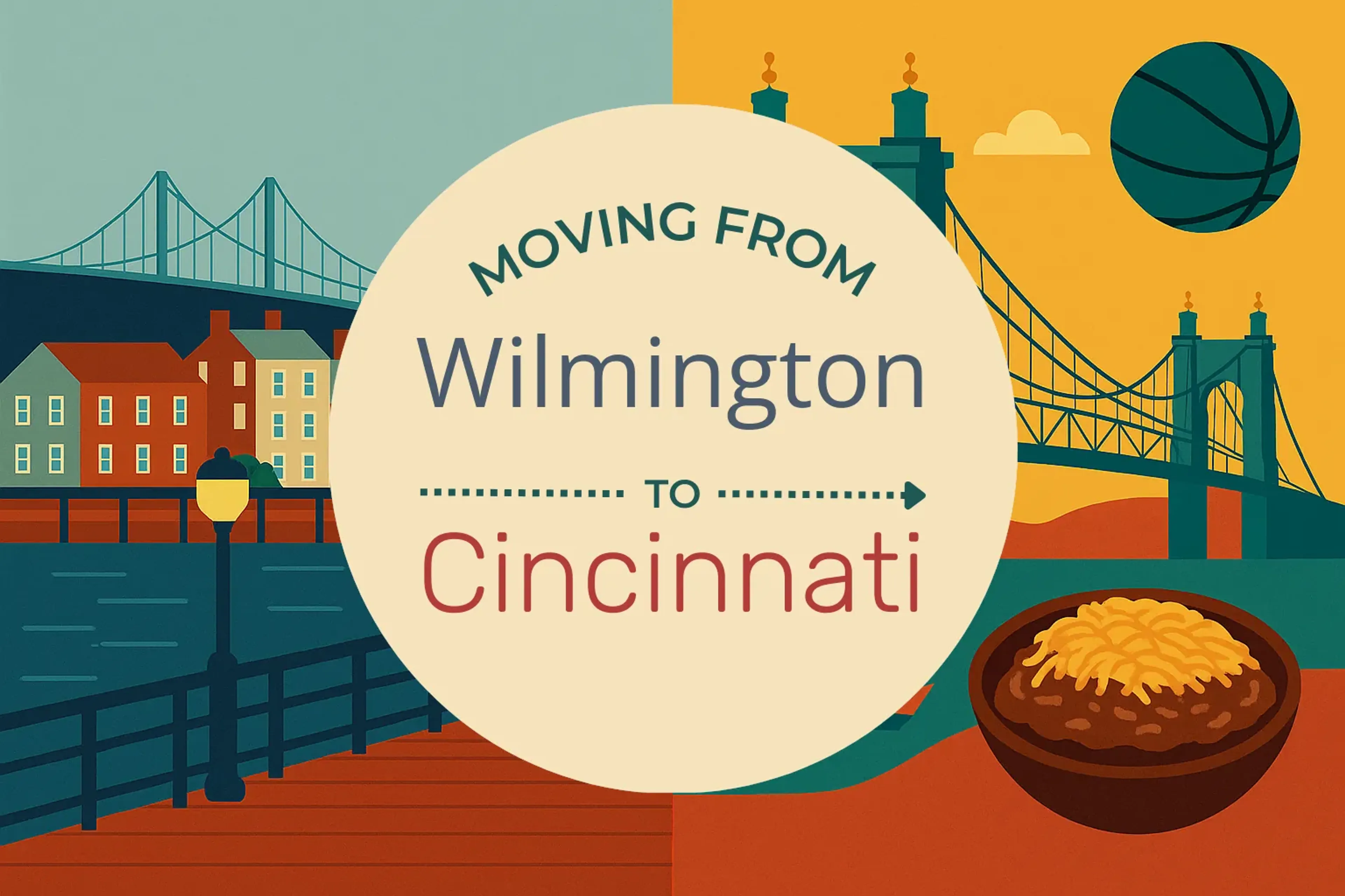 Side-by-side comparison of Wilmington to Cincinnati moving companies